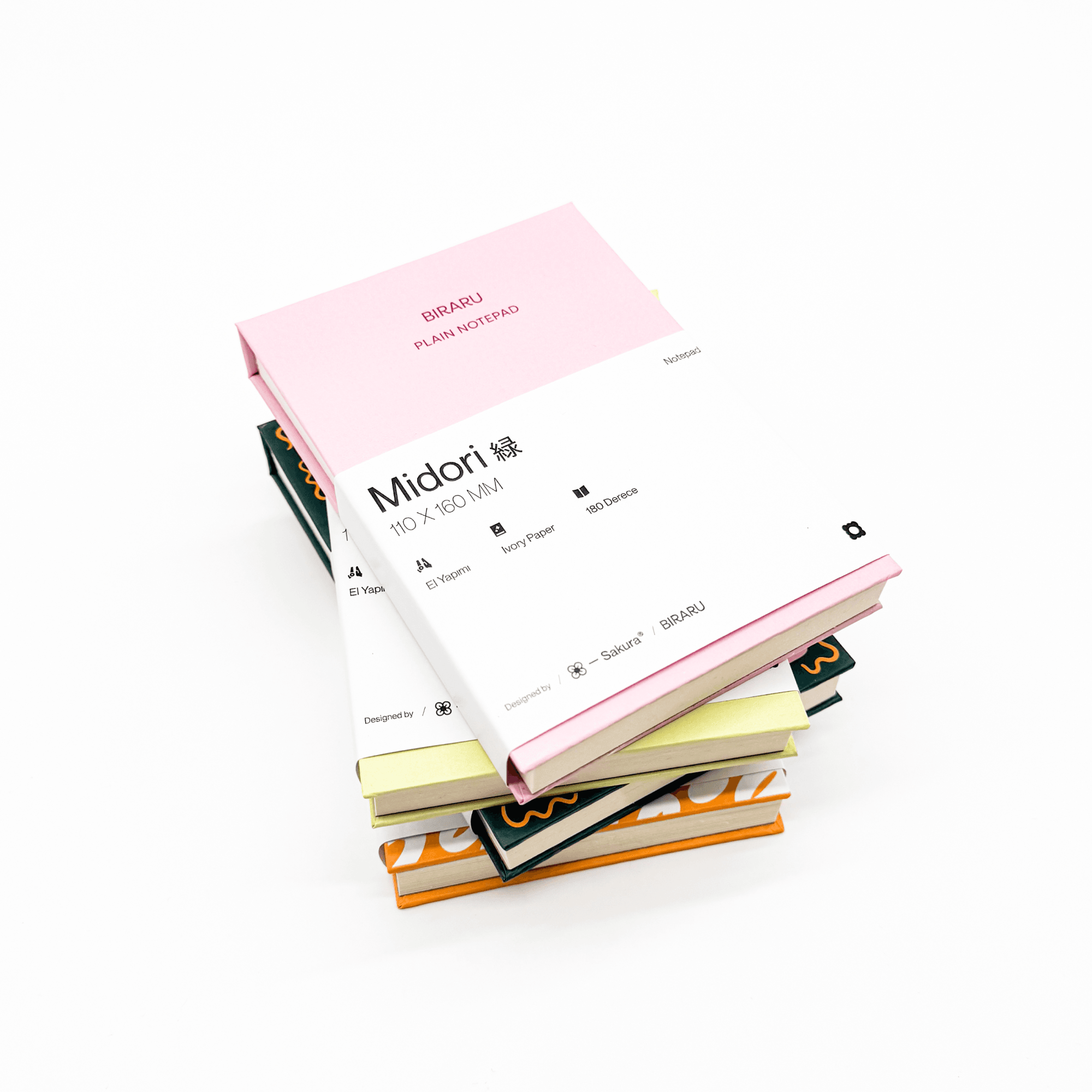 Notepad Çizgili Açık Pembe