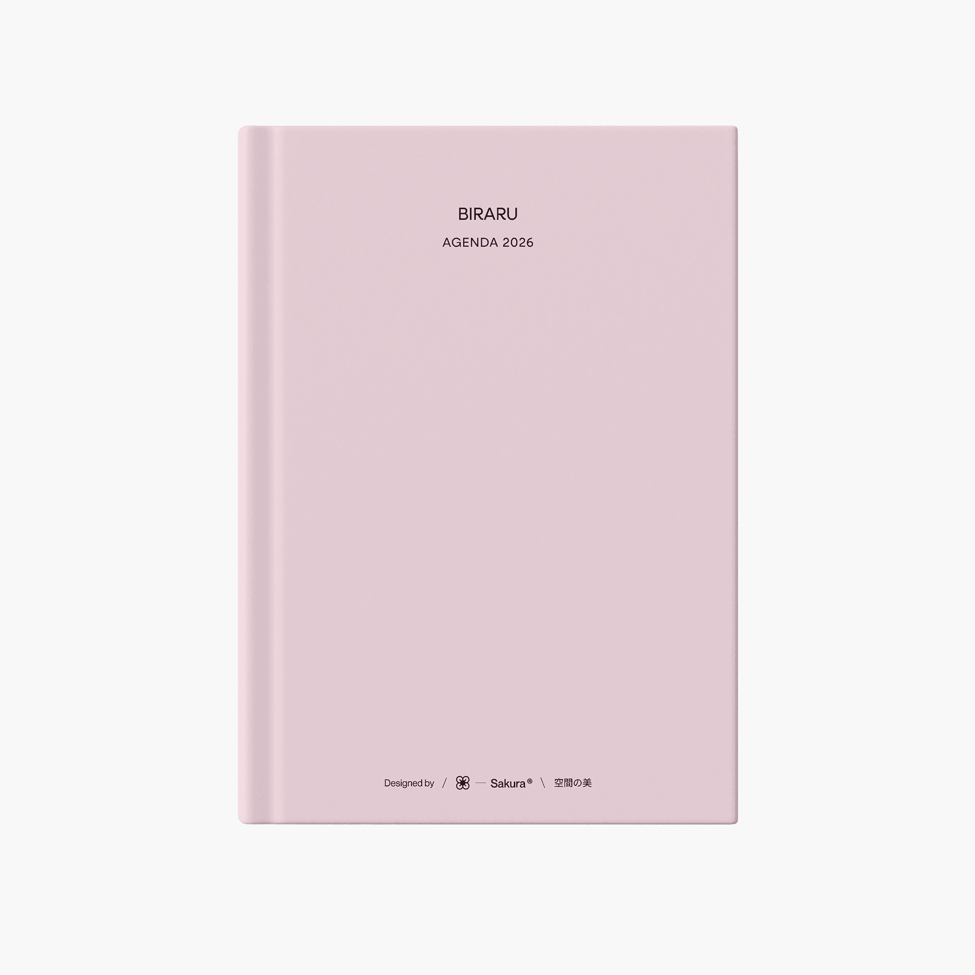2026 Ajanda 12 Aylık - Pembe