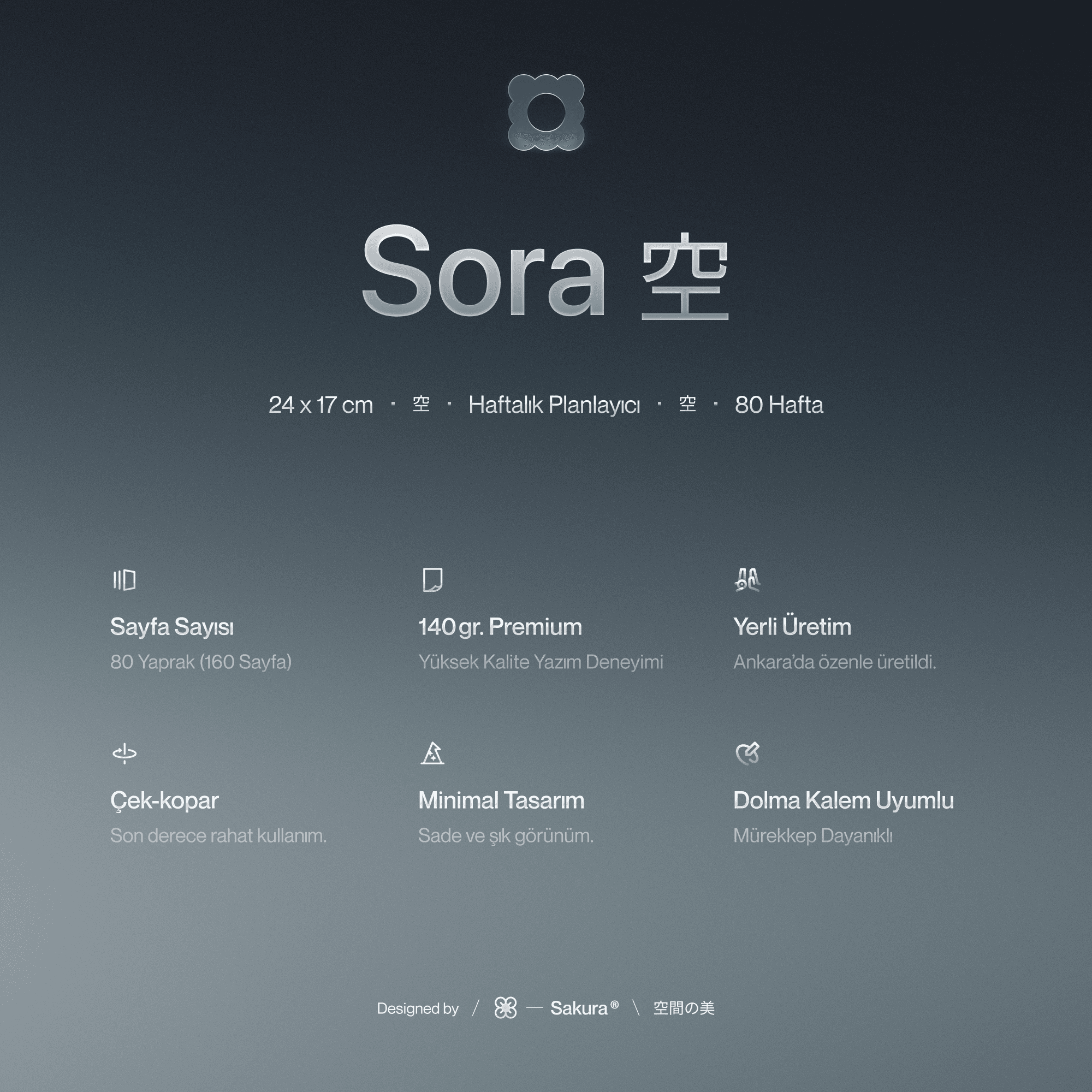 Sora Aylık Notepad Maxi
