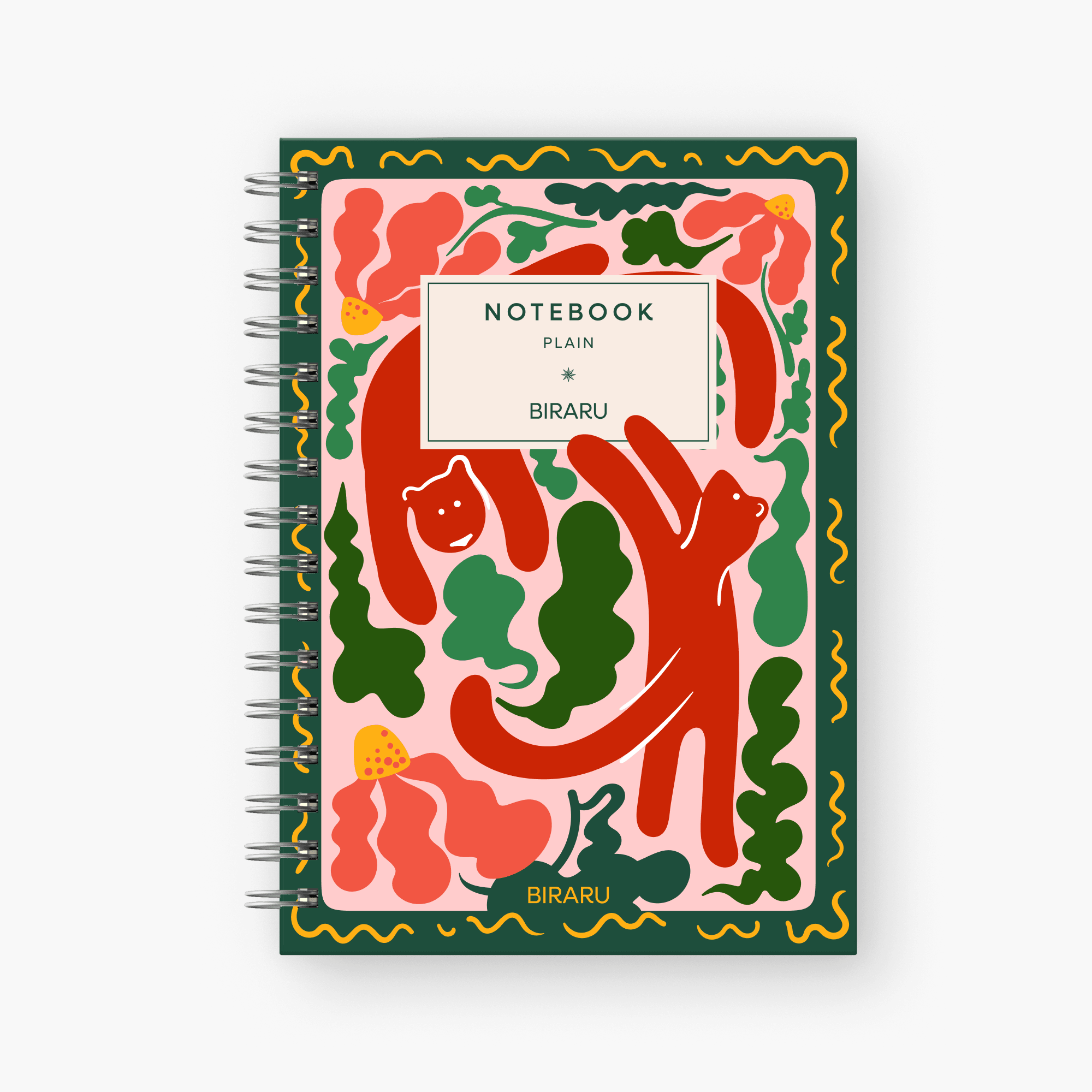 Plain (Düz) Defter Kucaklama