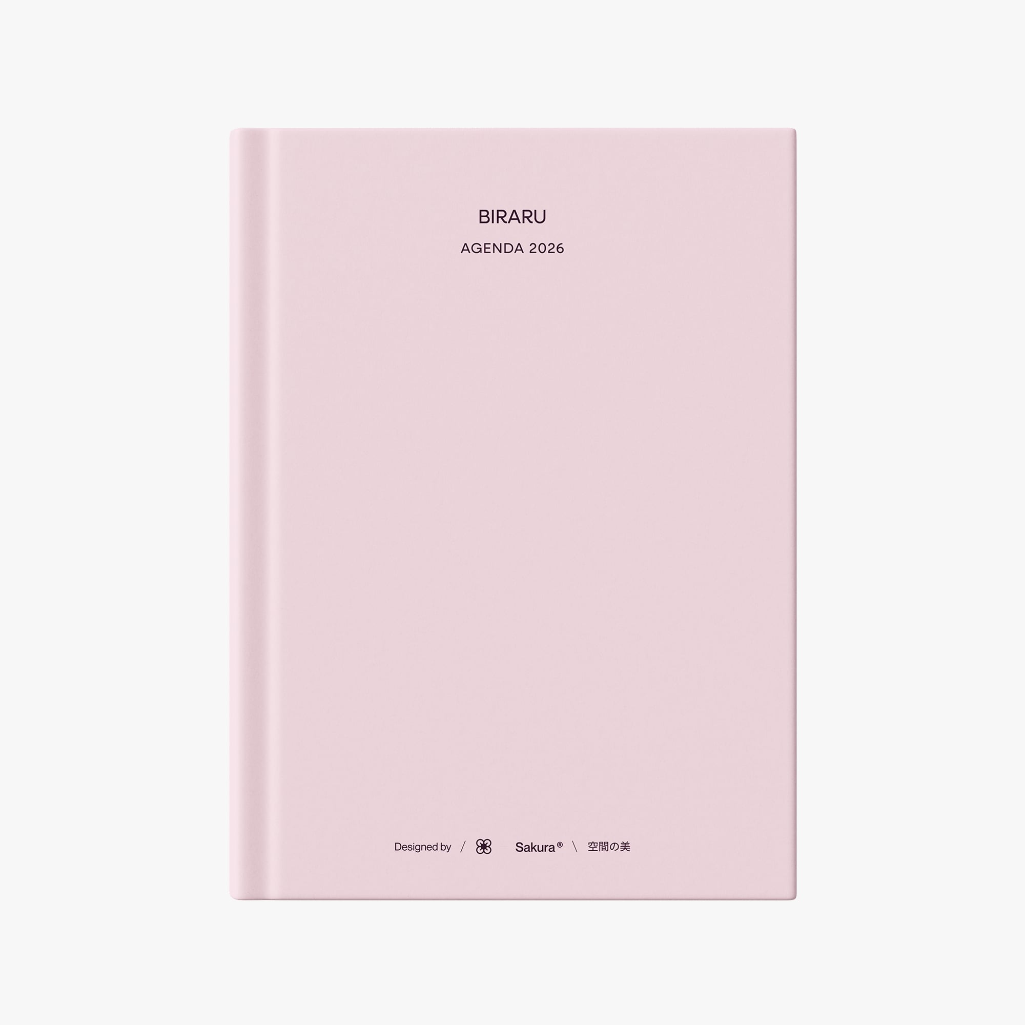 2026 Ajanda 12 Aylık - Pembe