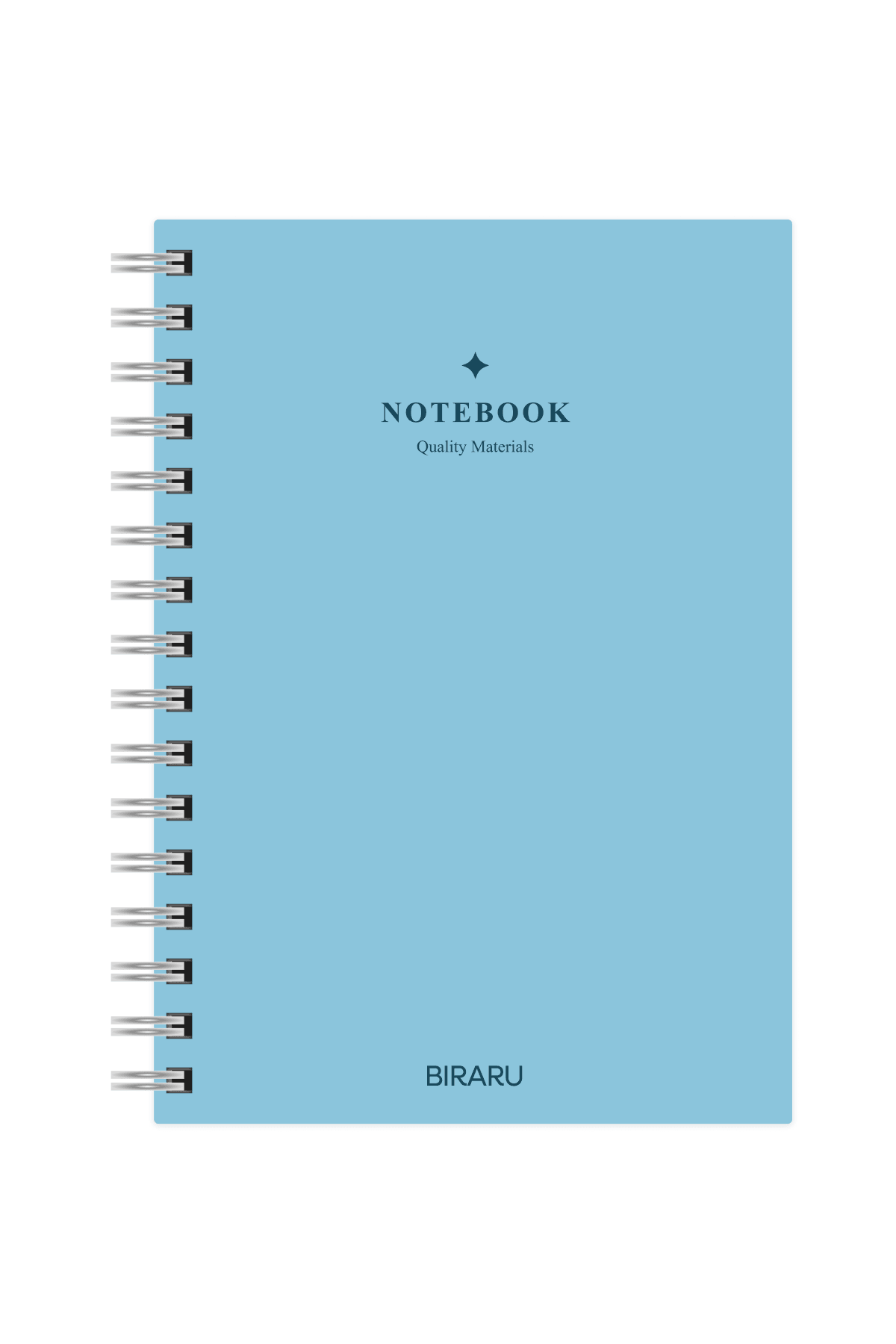 Biraru Mavi Çizgili & Noktalı Defter