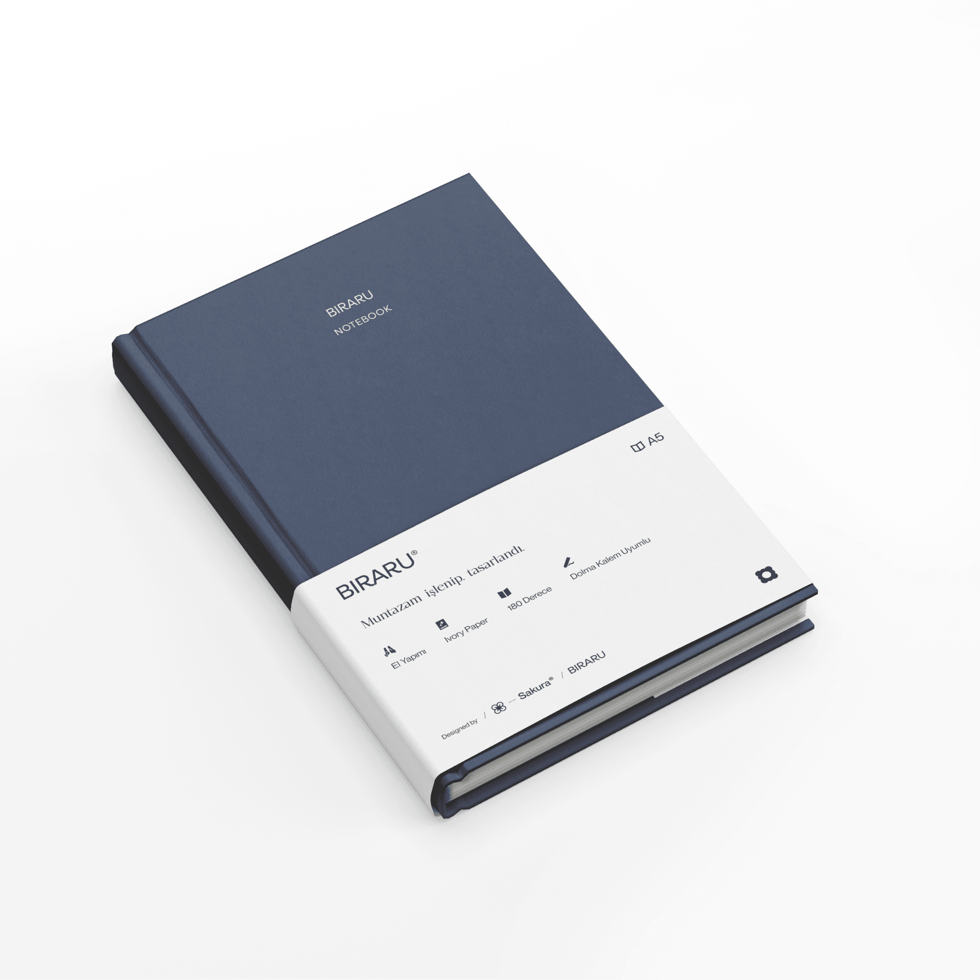 Noktalı Defter - Lacivert