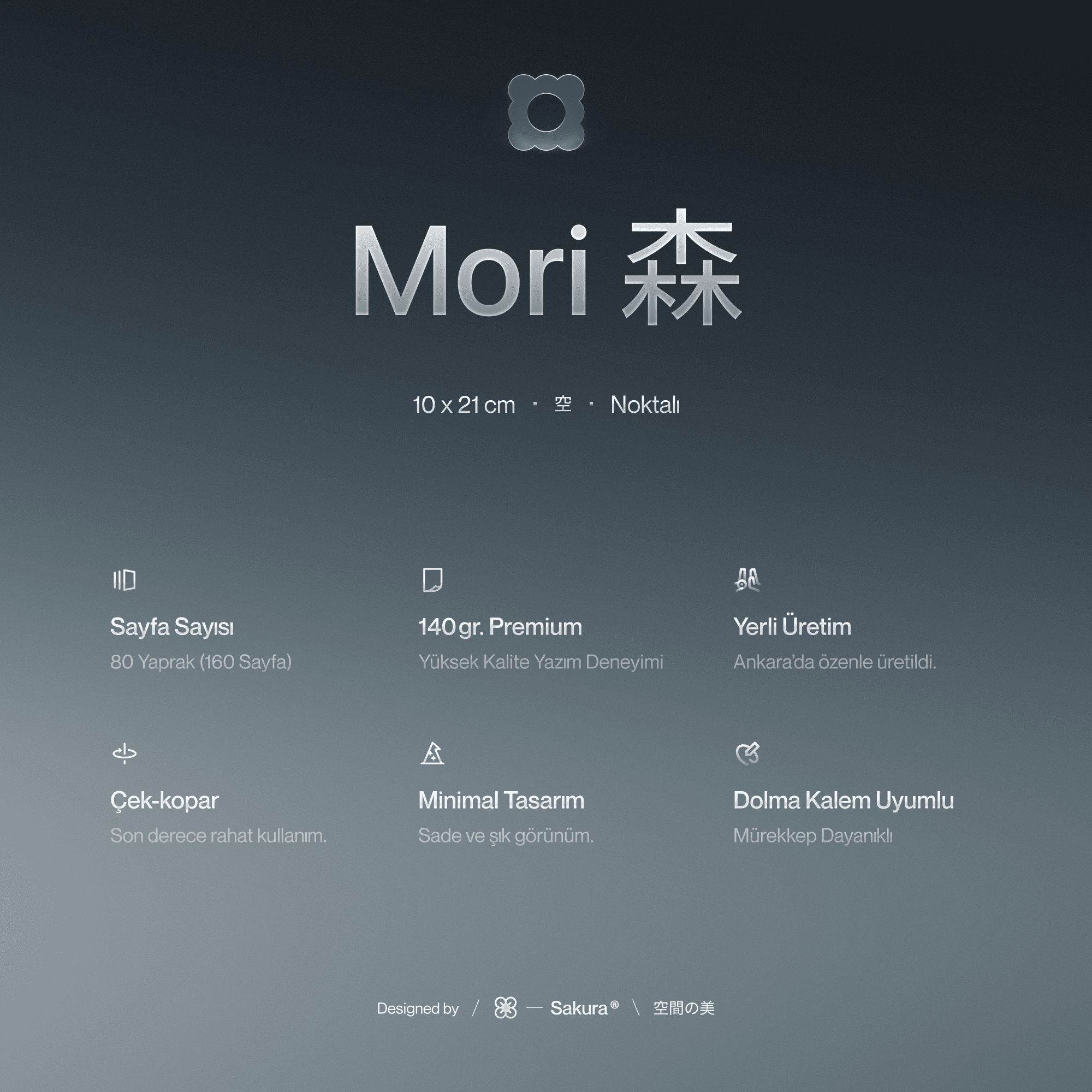 Mori Notepad Noktalı