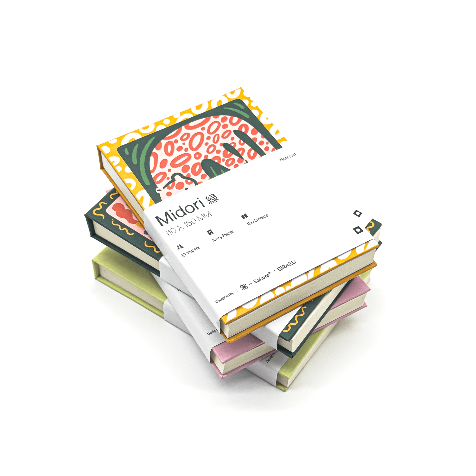 Notepad Çizgili Orman