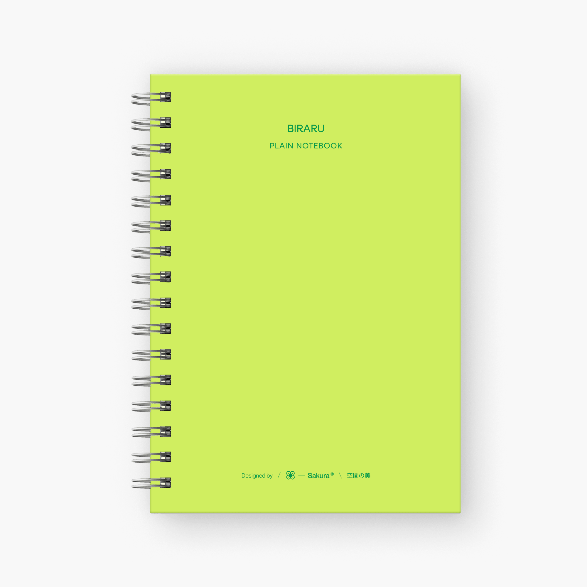 Plain (Düz) Defter Açık Yeşil