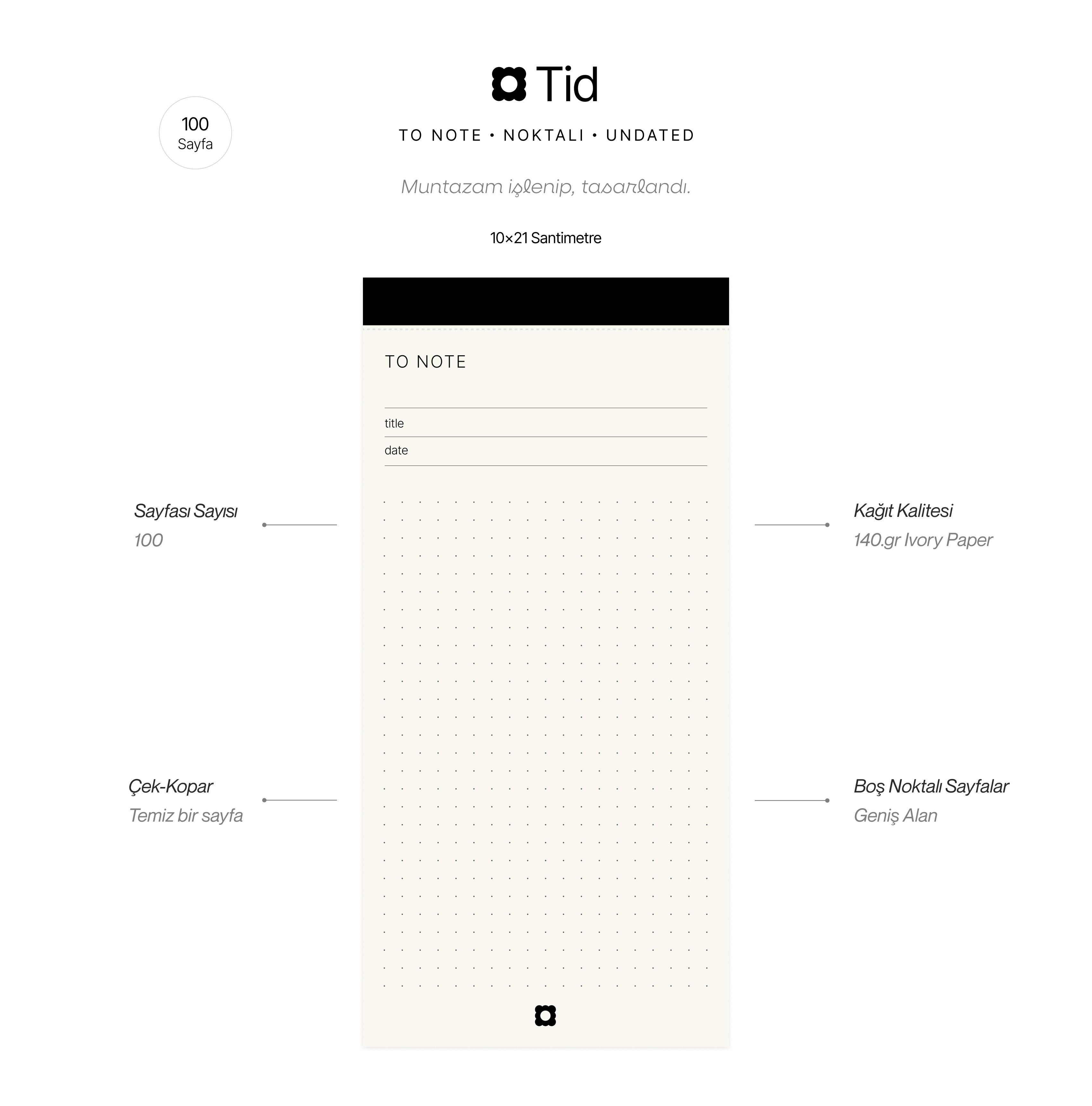 Tid l Notepad l Noktalı