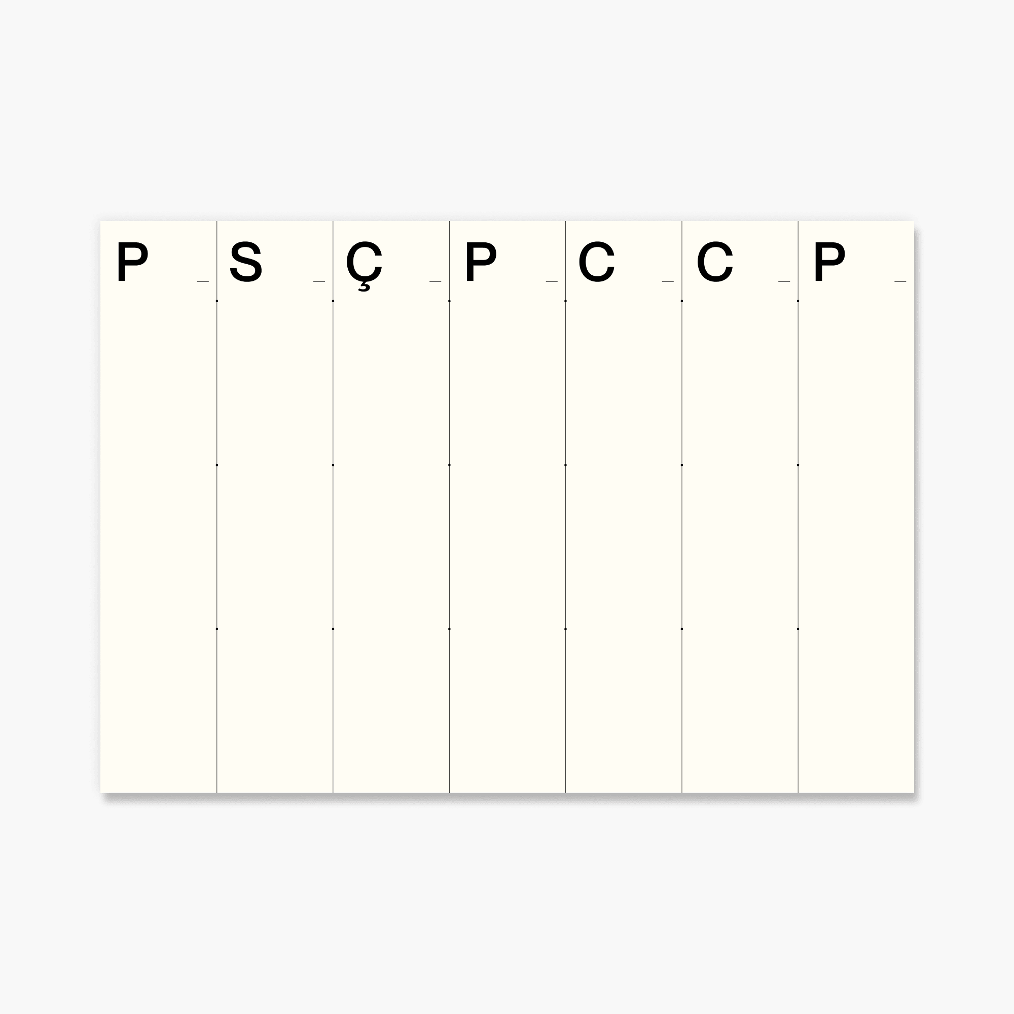 Sora Haftalık Notepad Maxi
