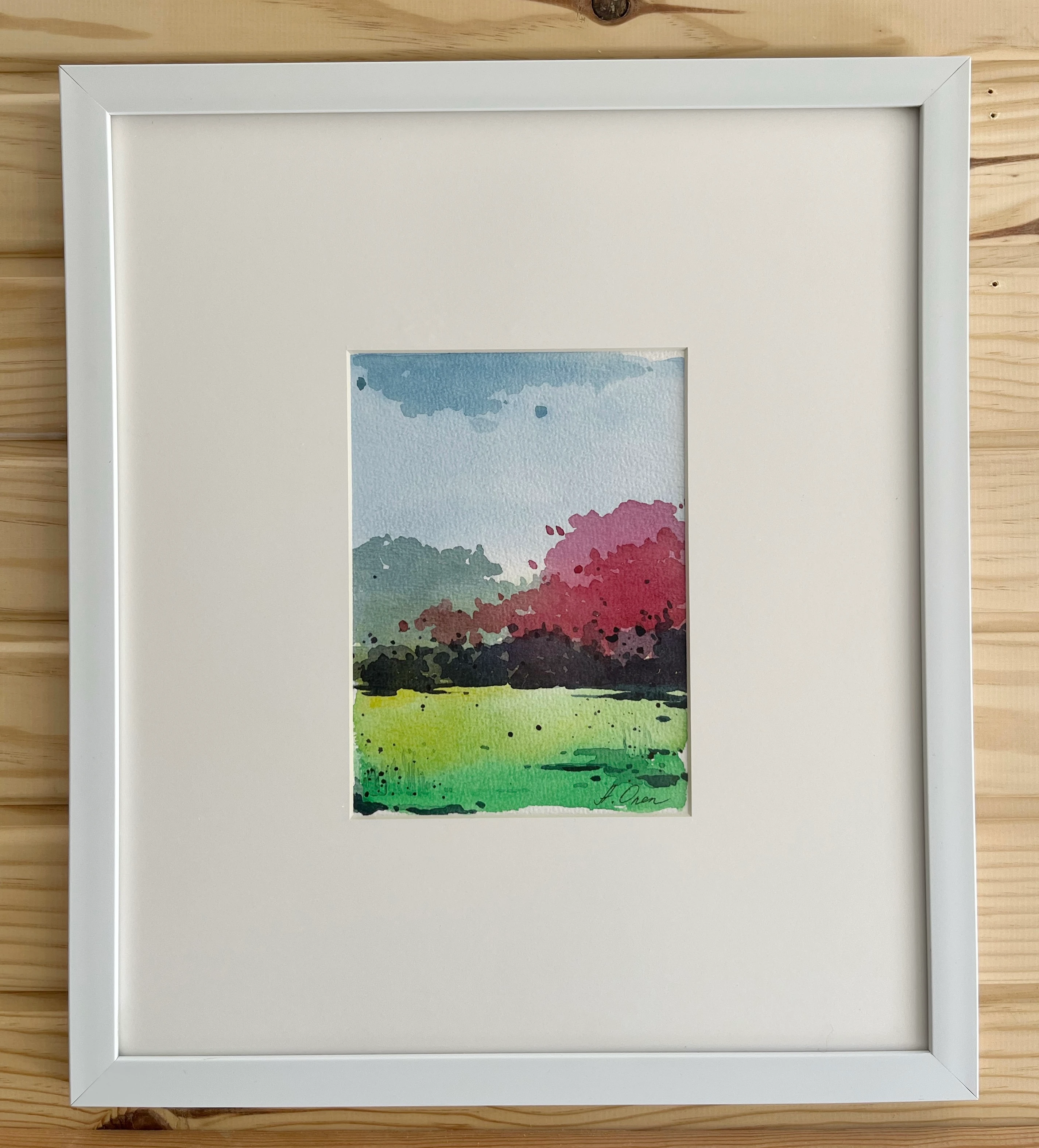 soyut suluboya _s20 // Anna Önen