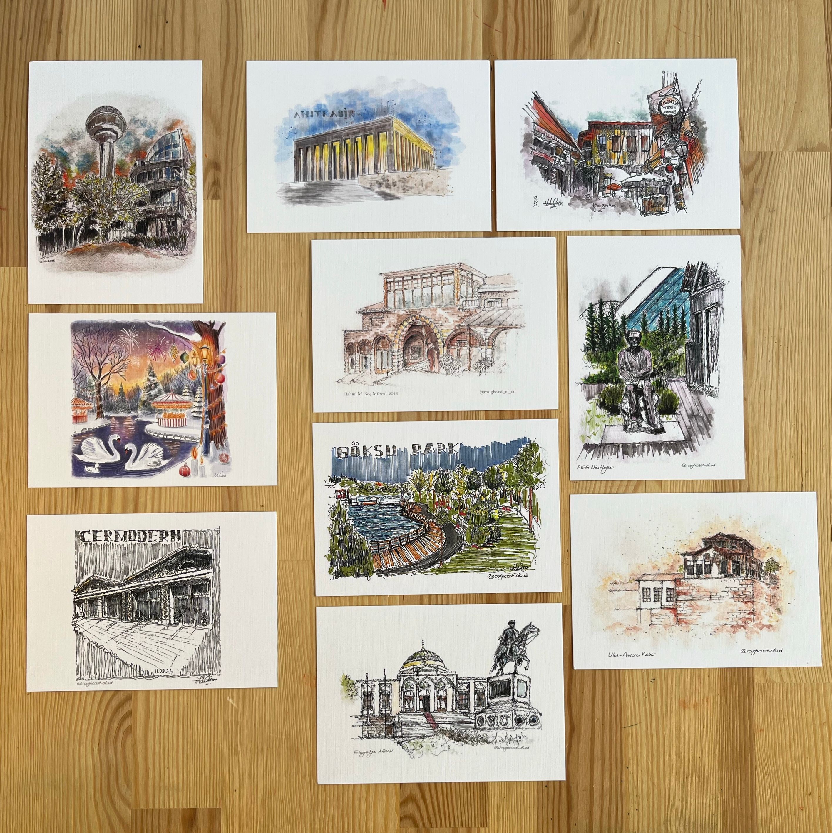 Ankara // 10’lu Kartpostal Seti