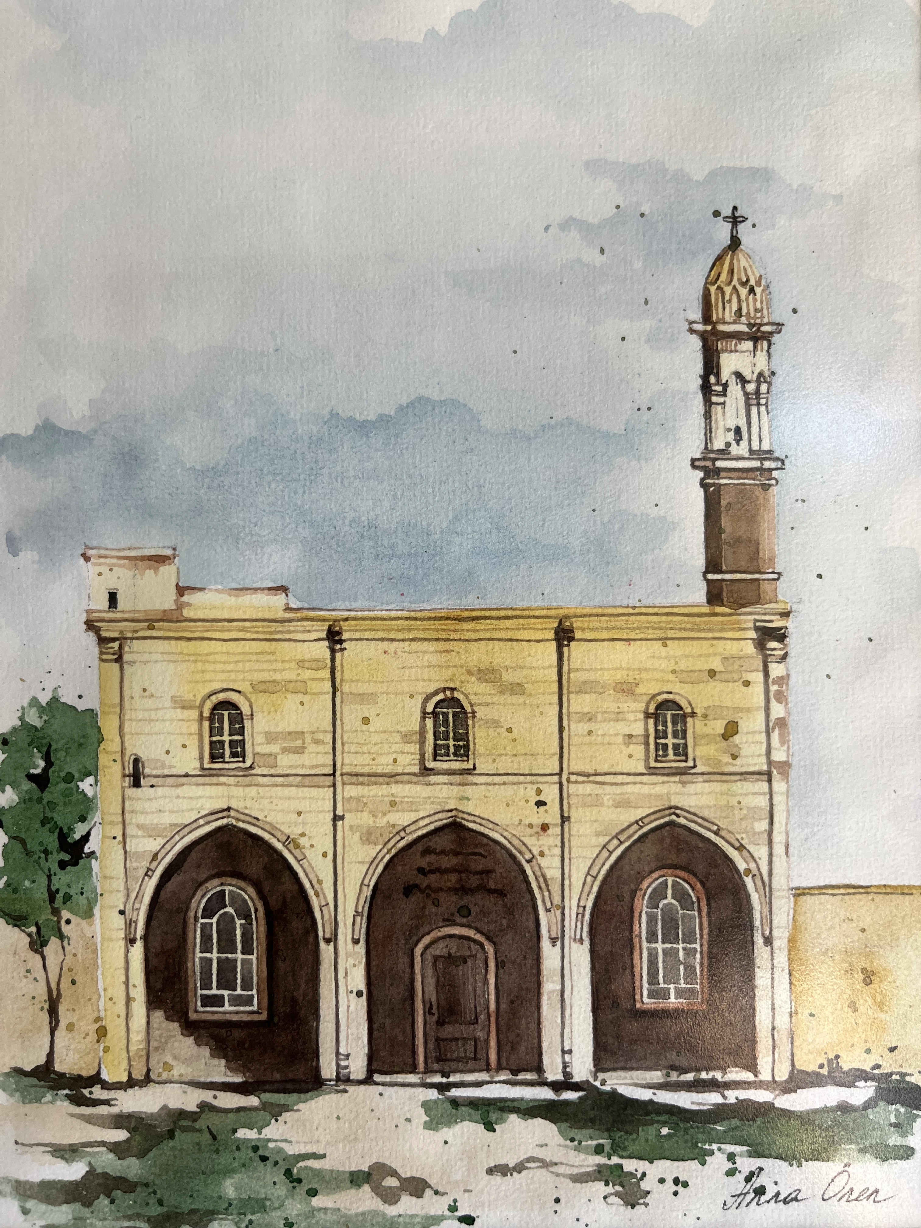 suluboya eskiz _e4 // Anna Önen