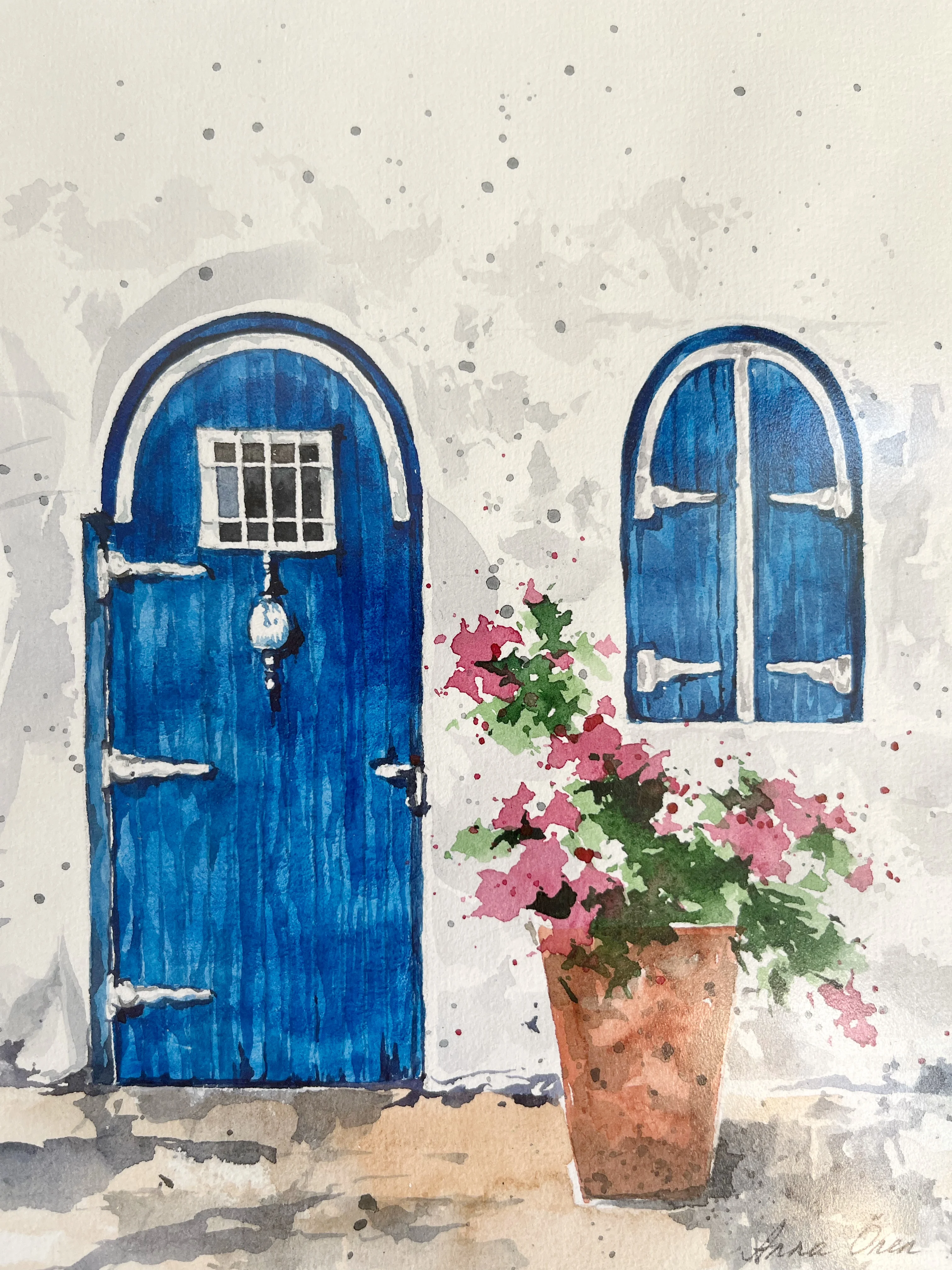 suluboya eskiz _e11 // Anna Önen