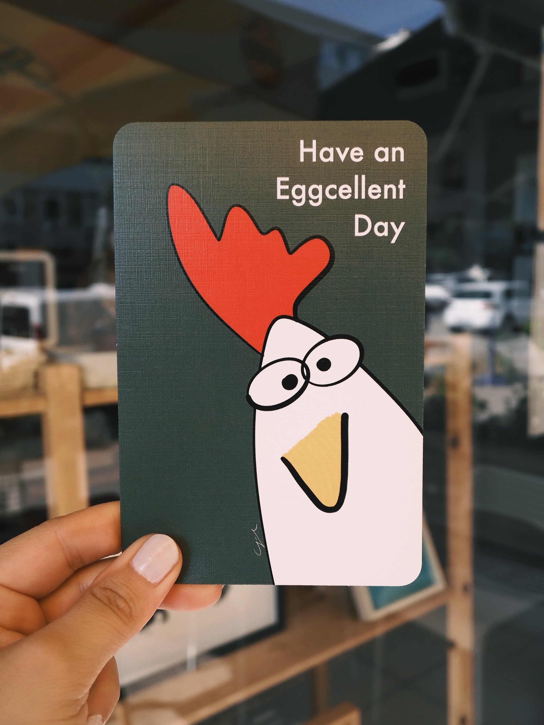 Eggcellent Day // Kartpostal