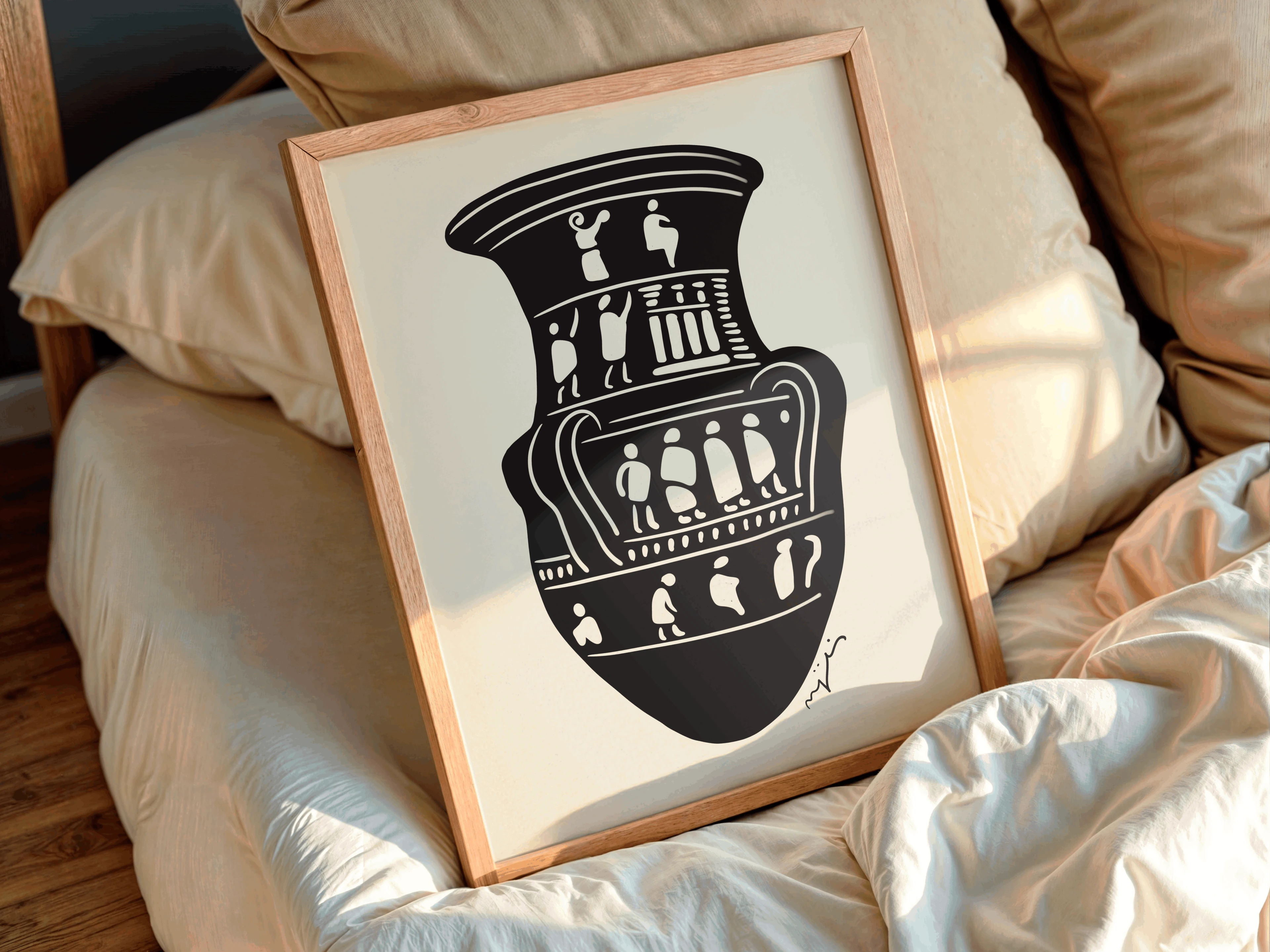 İnandık Vazosu // Fine Art Poster