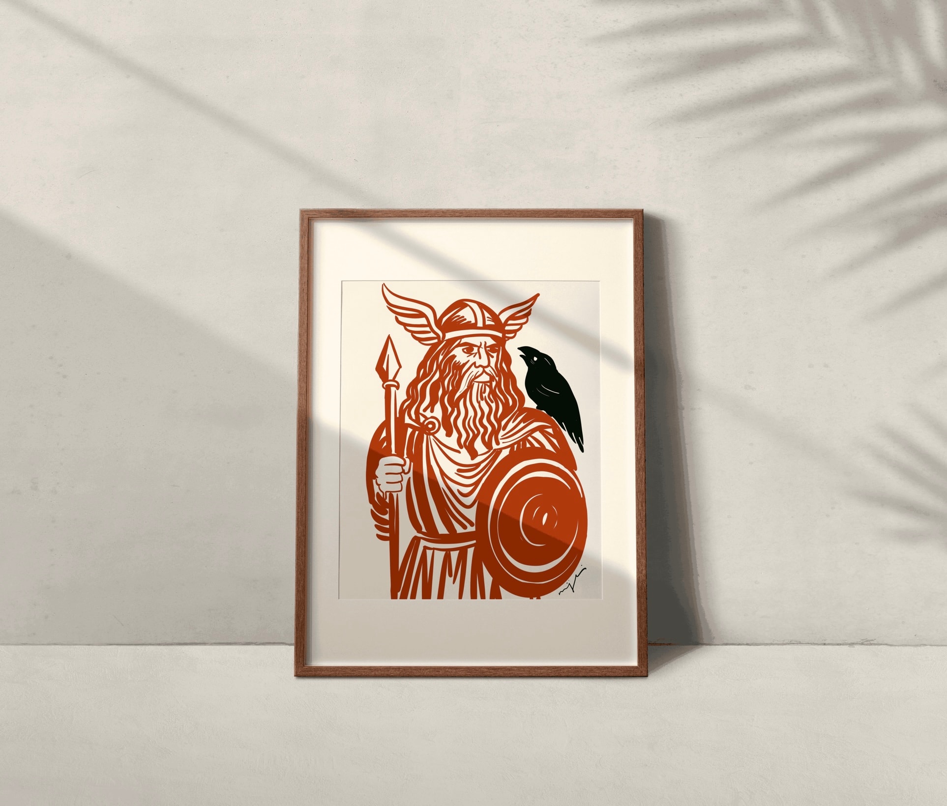 Odin // Fine Art Poster