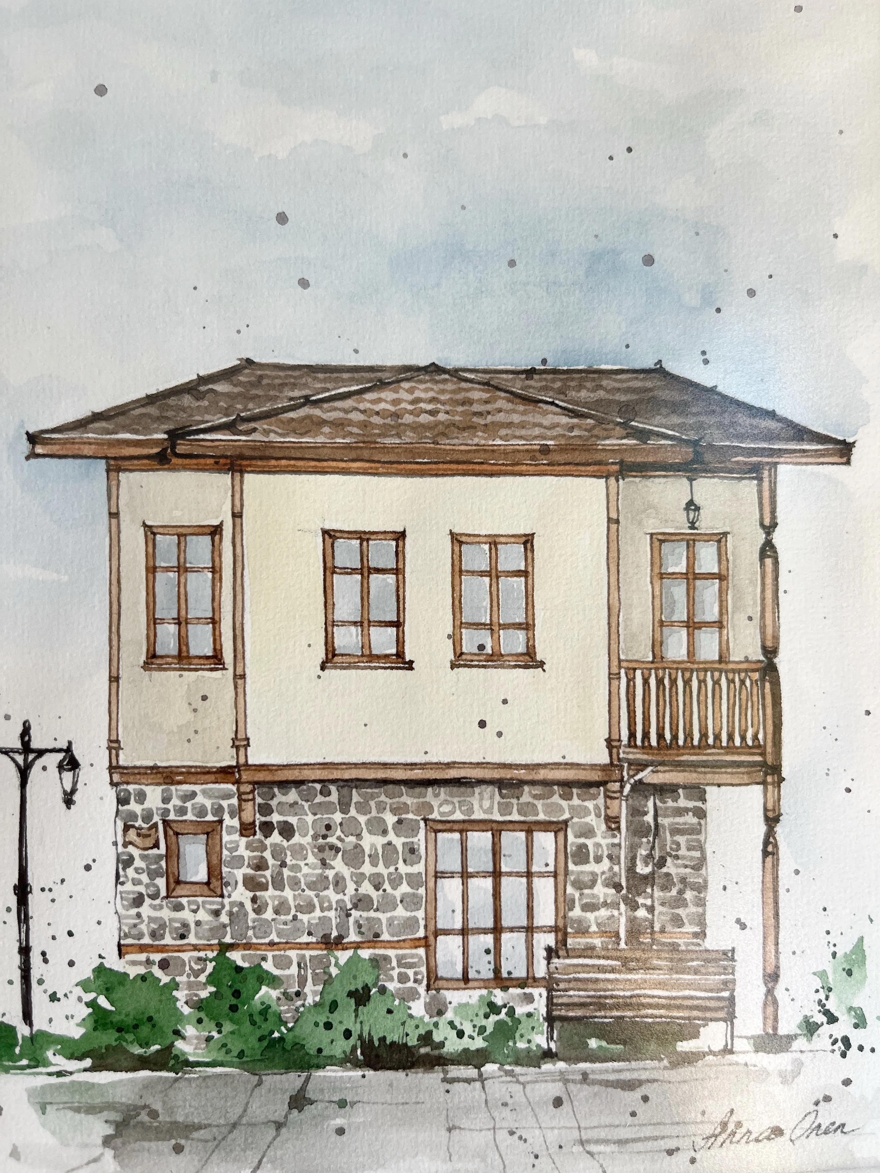 suluboya eskiz _e2 // Anna Önen