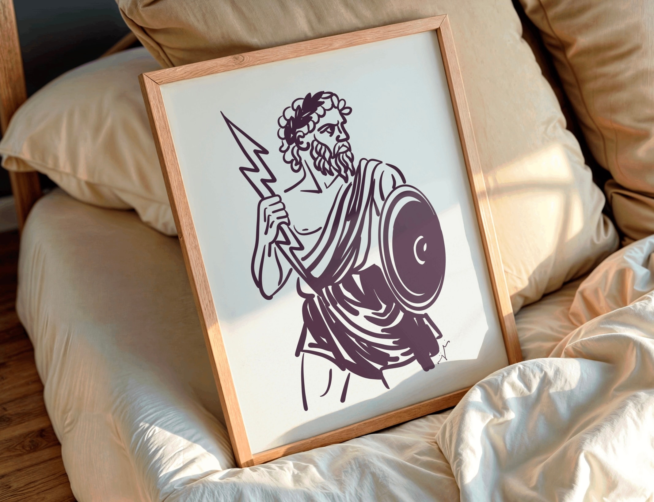 Zeus // Fine Art Poster