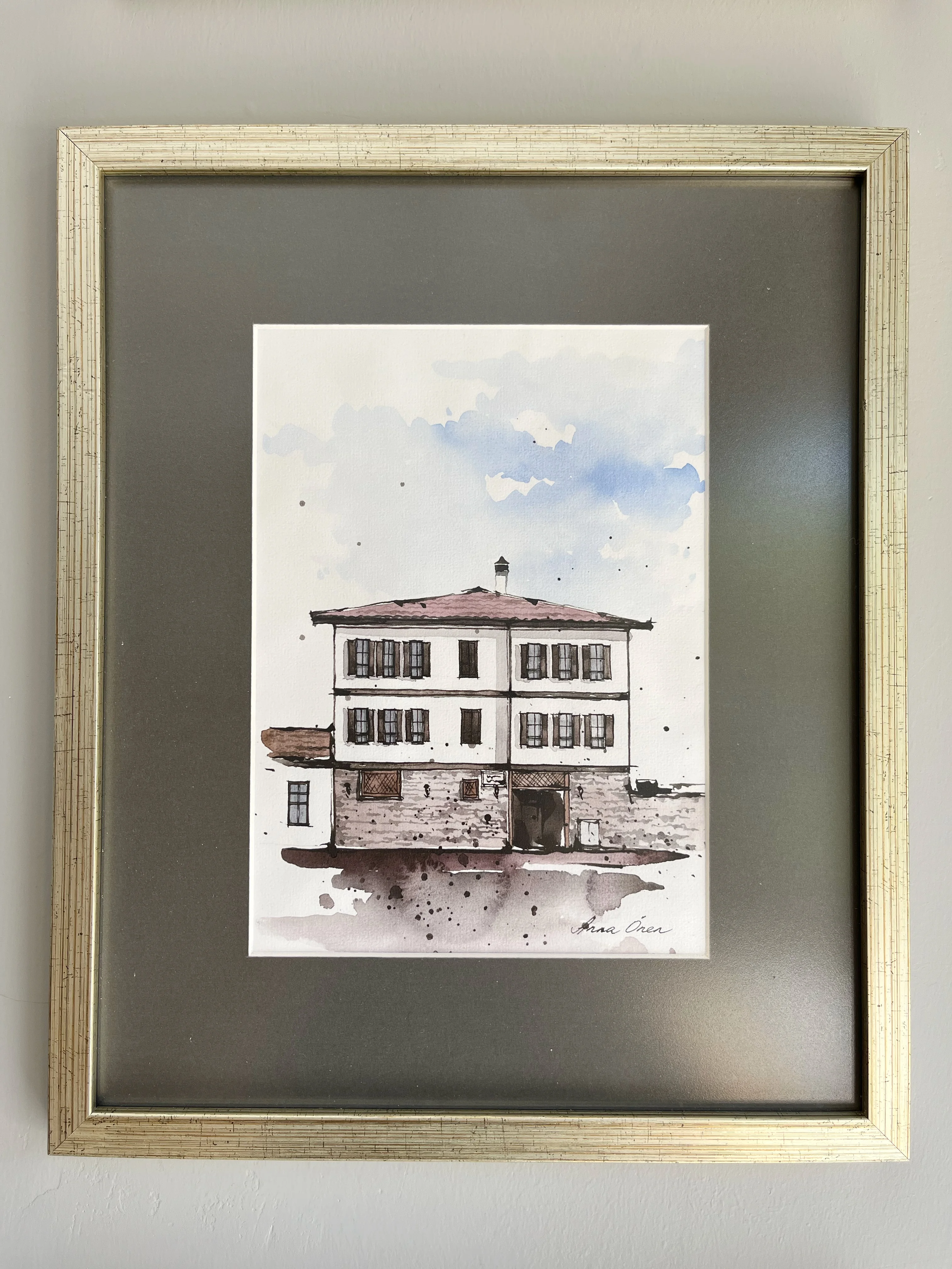 suluboya eskiz _e3 // Anna Önen