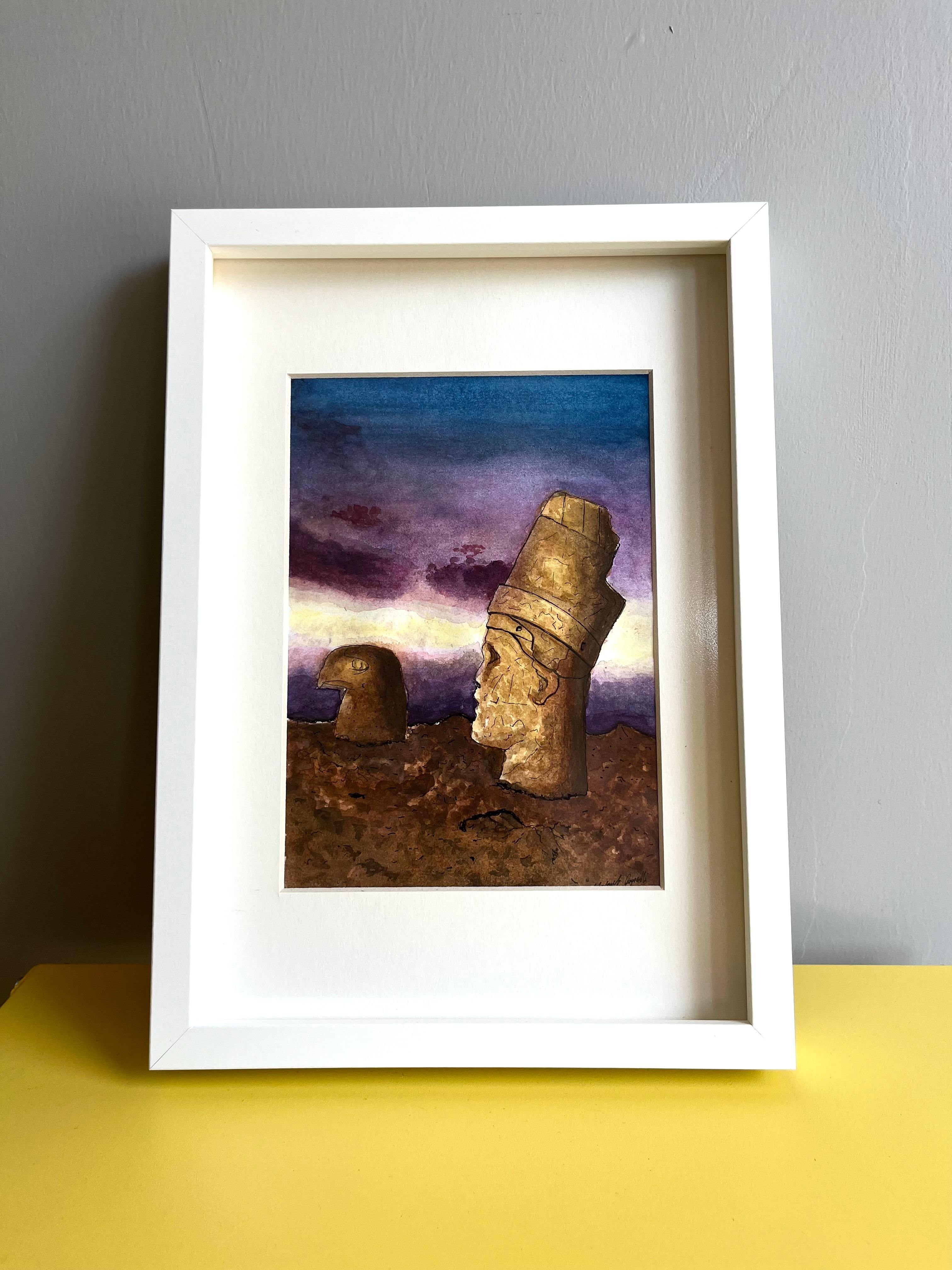 Nemrut // Çerçeveli Suluboya