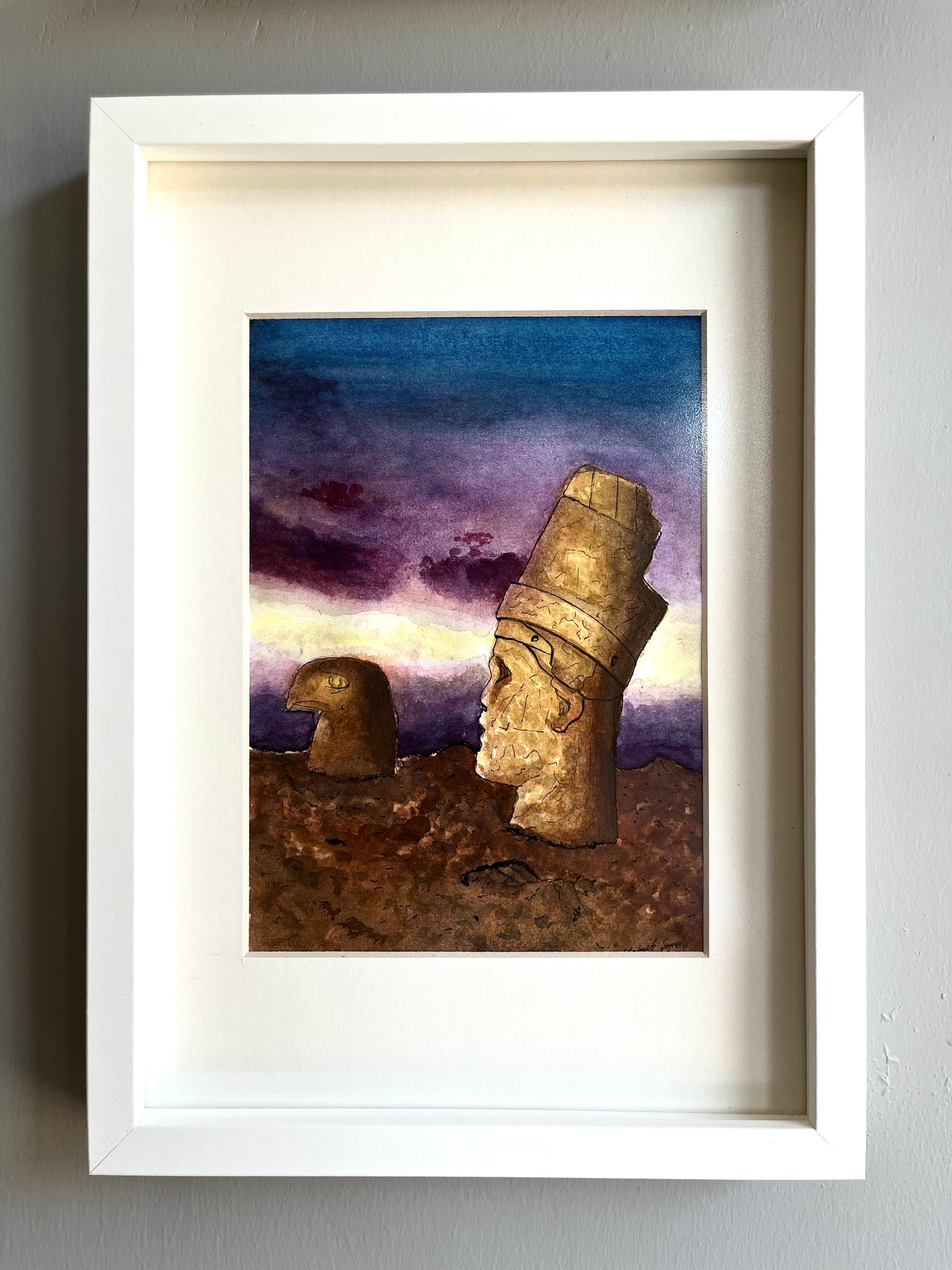 Nemrut // Çerçeveli Suluboya
