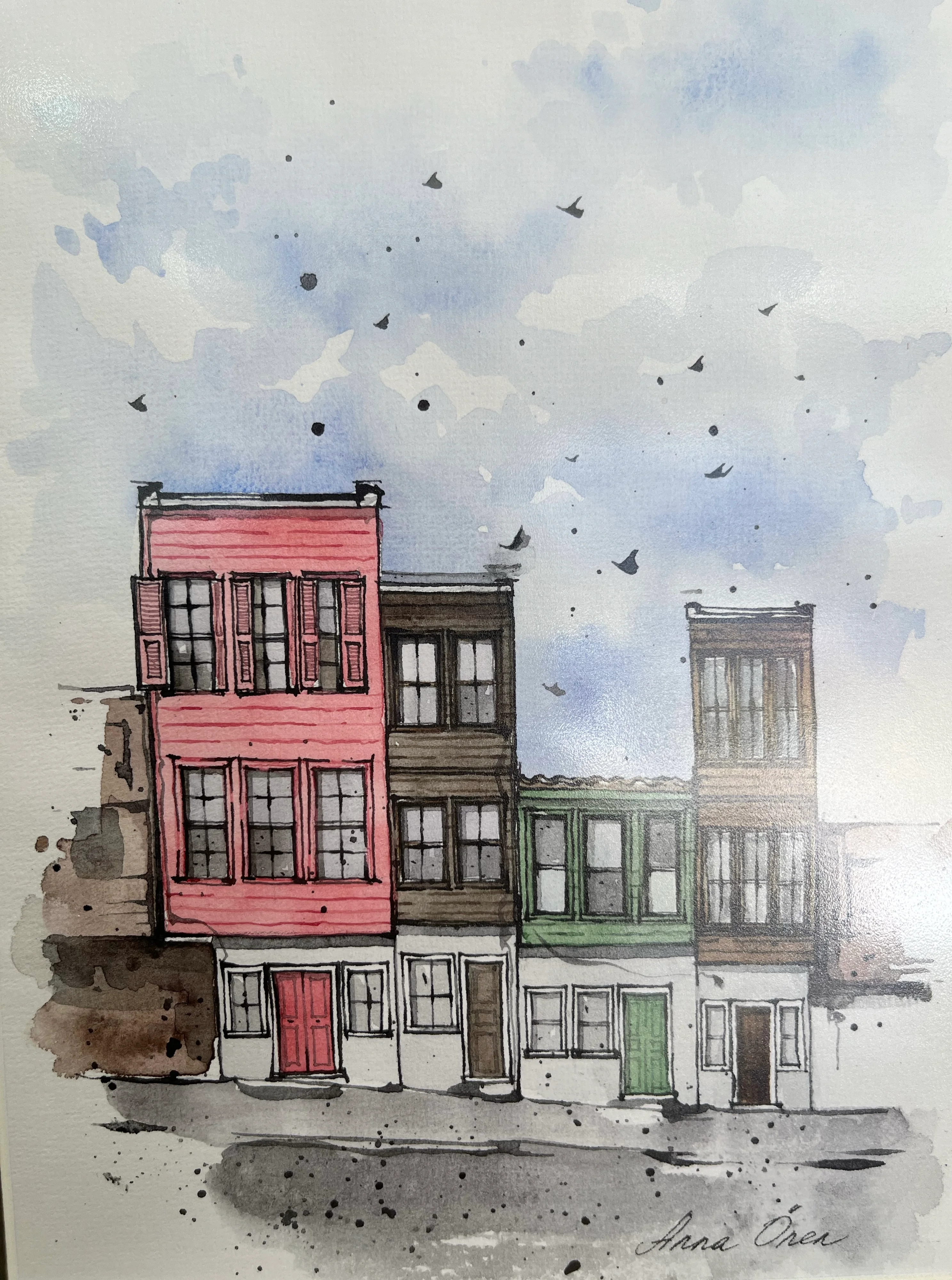 suluboya eskiz _e10 // Anna Önen