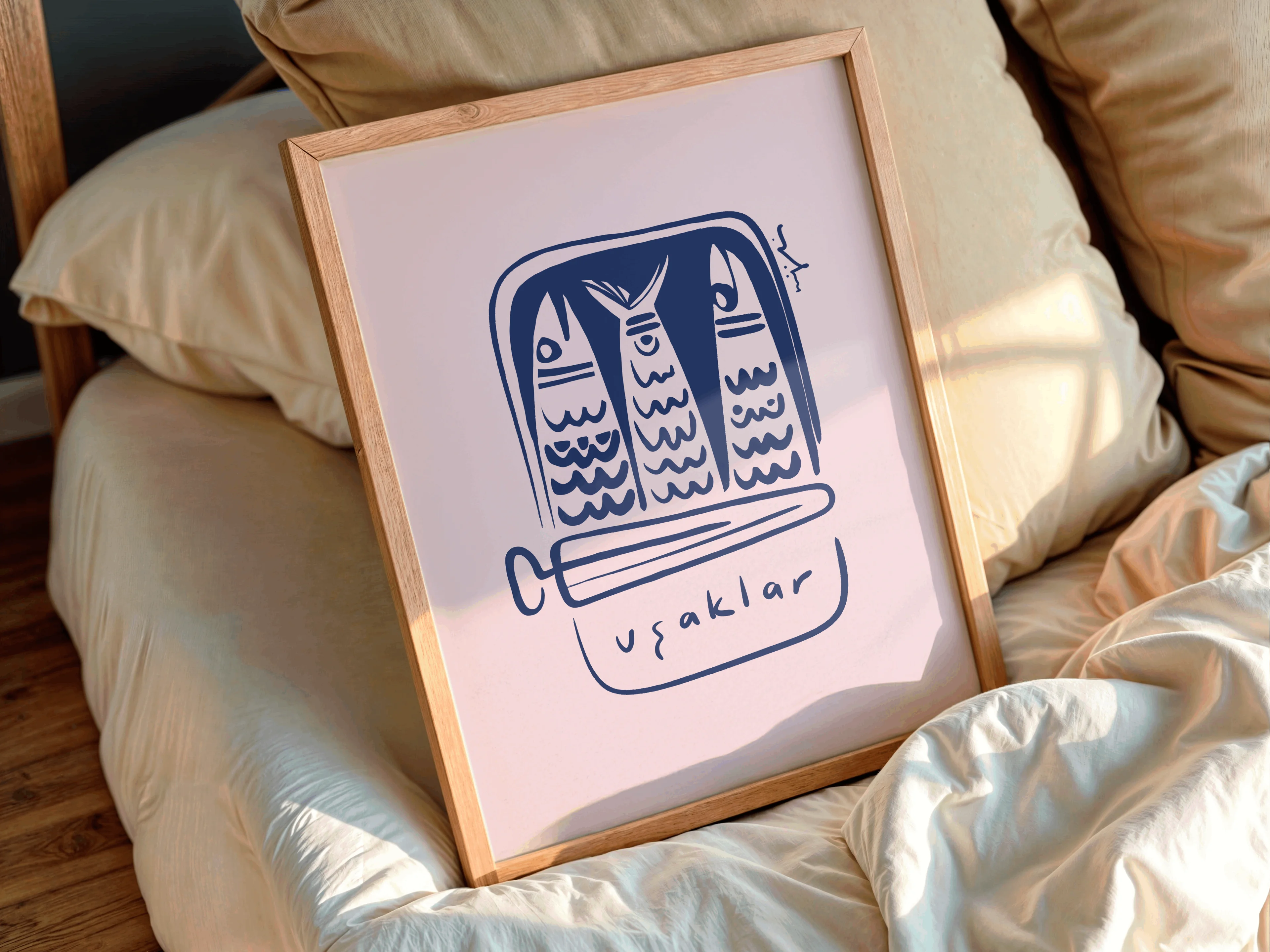 Uşaklar // Fine Art Poster