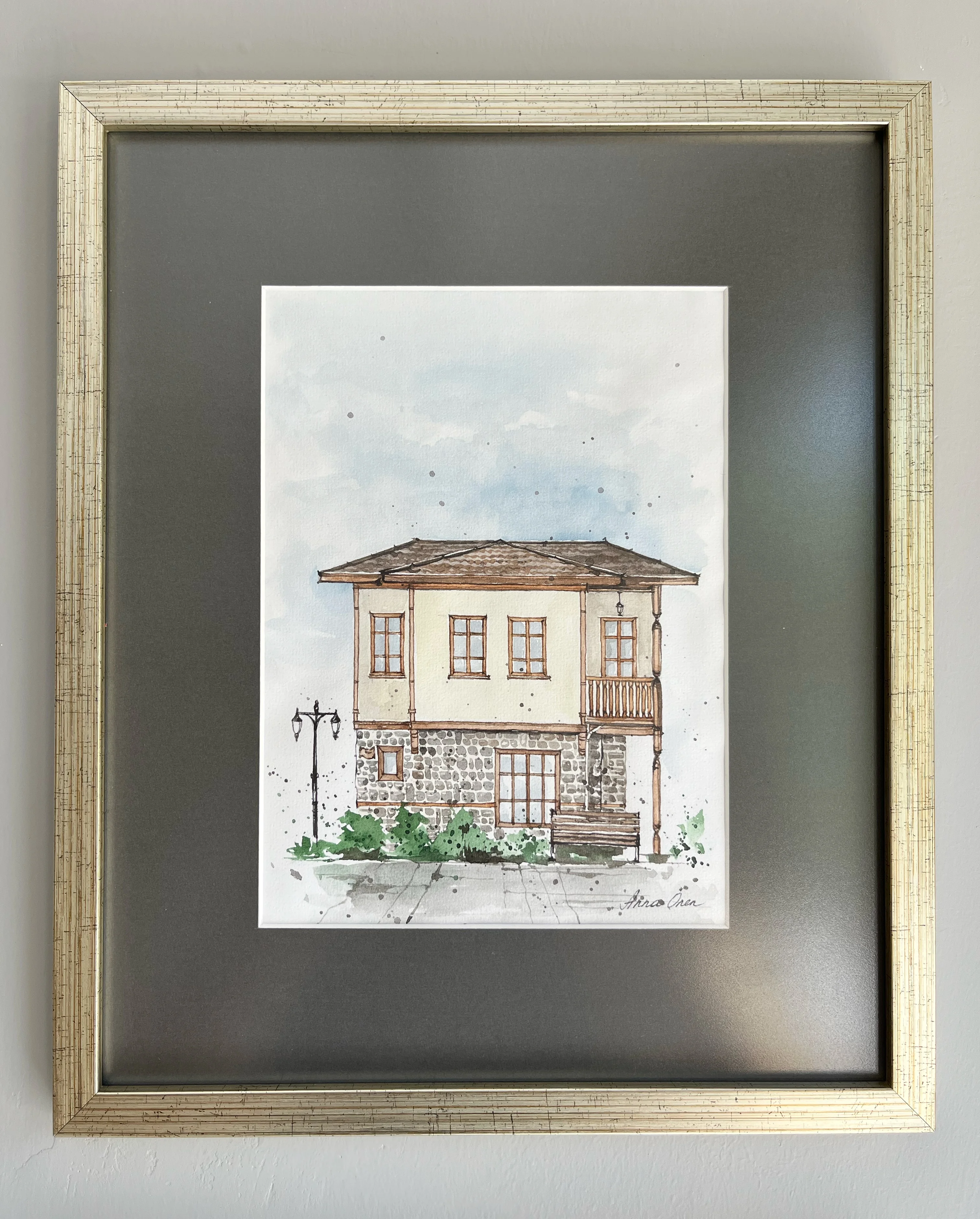 suluboya eskiz _e2 // Anna Önen