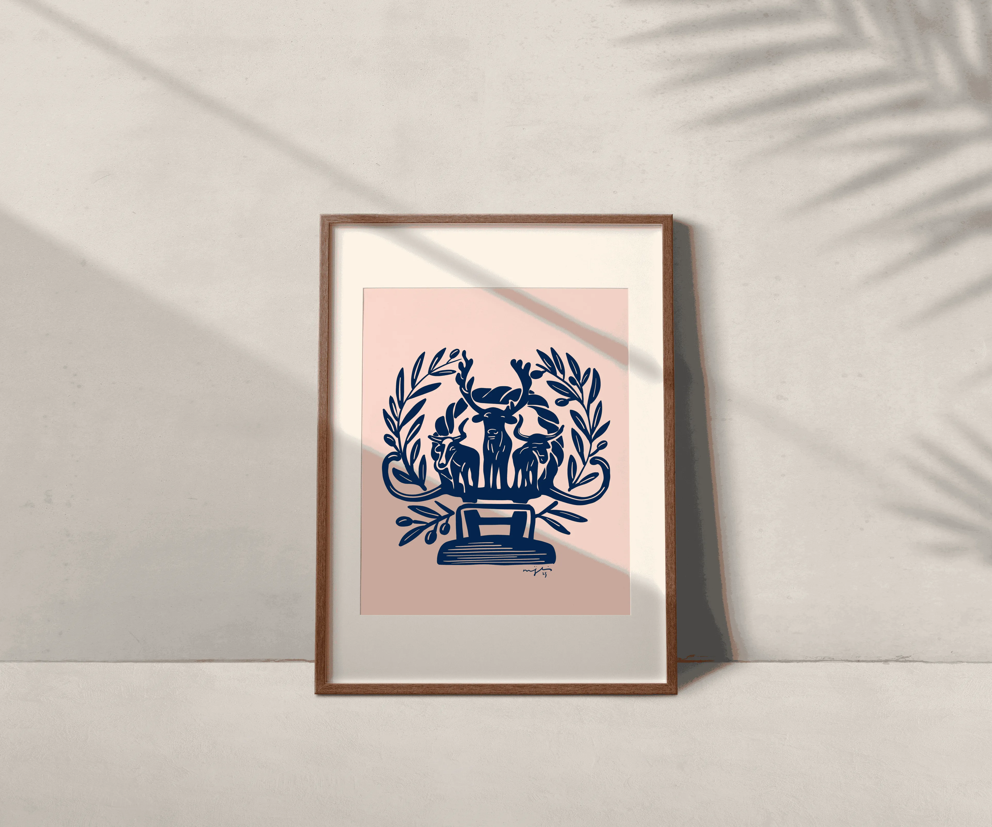 Zeytin Dalı Güneş Kursu // Fine Art Poster