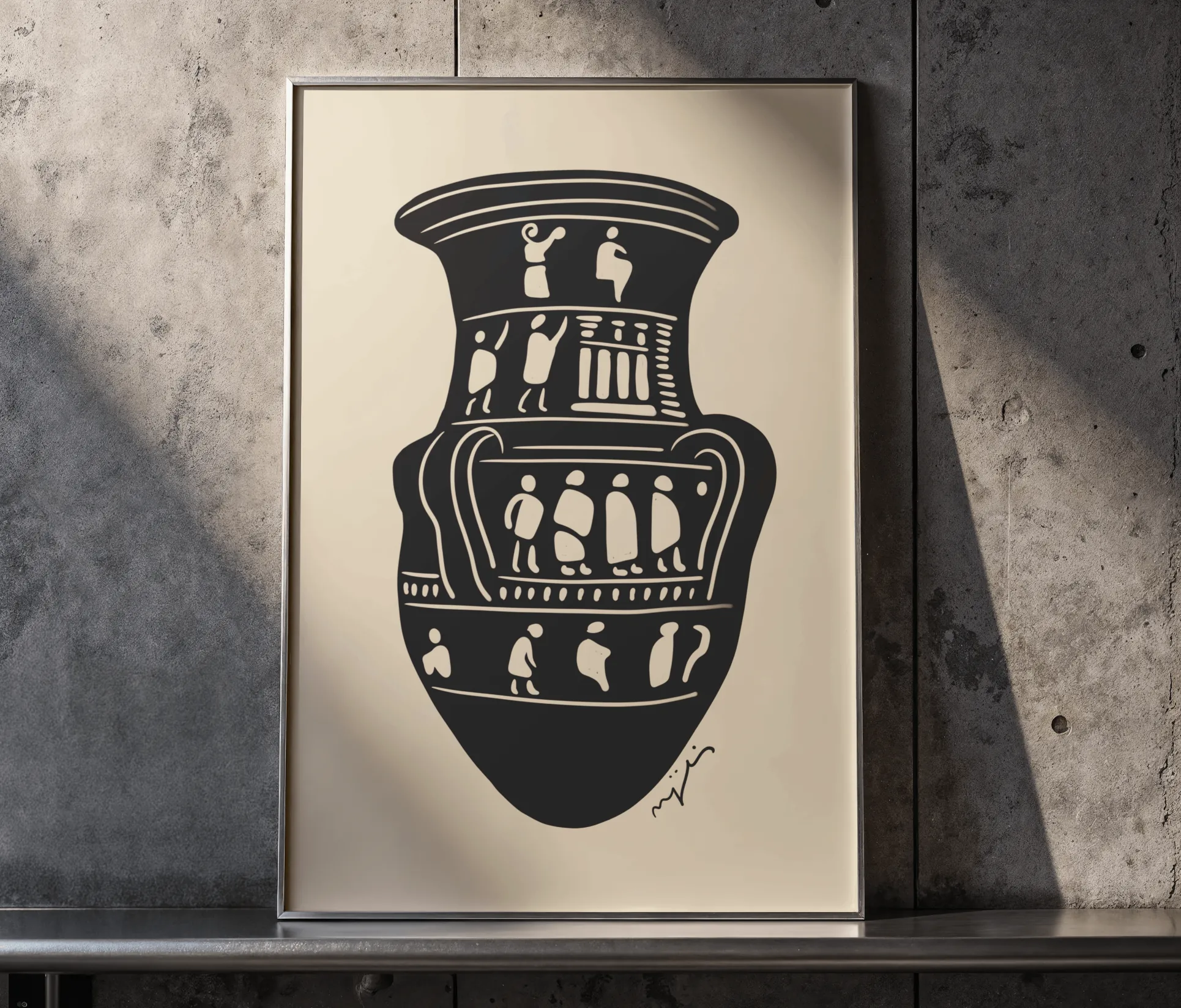 İnandık Vazosu // Fine Art Poster