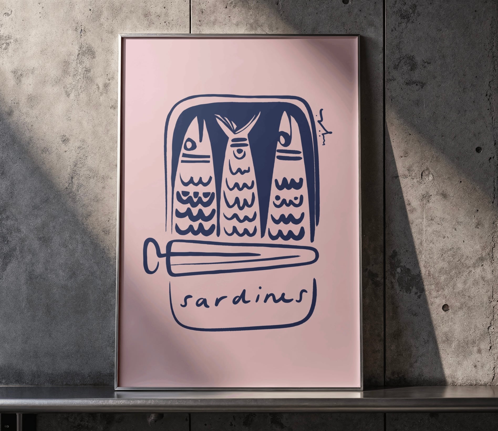 Sardines // Fine Art Poster