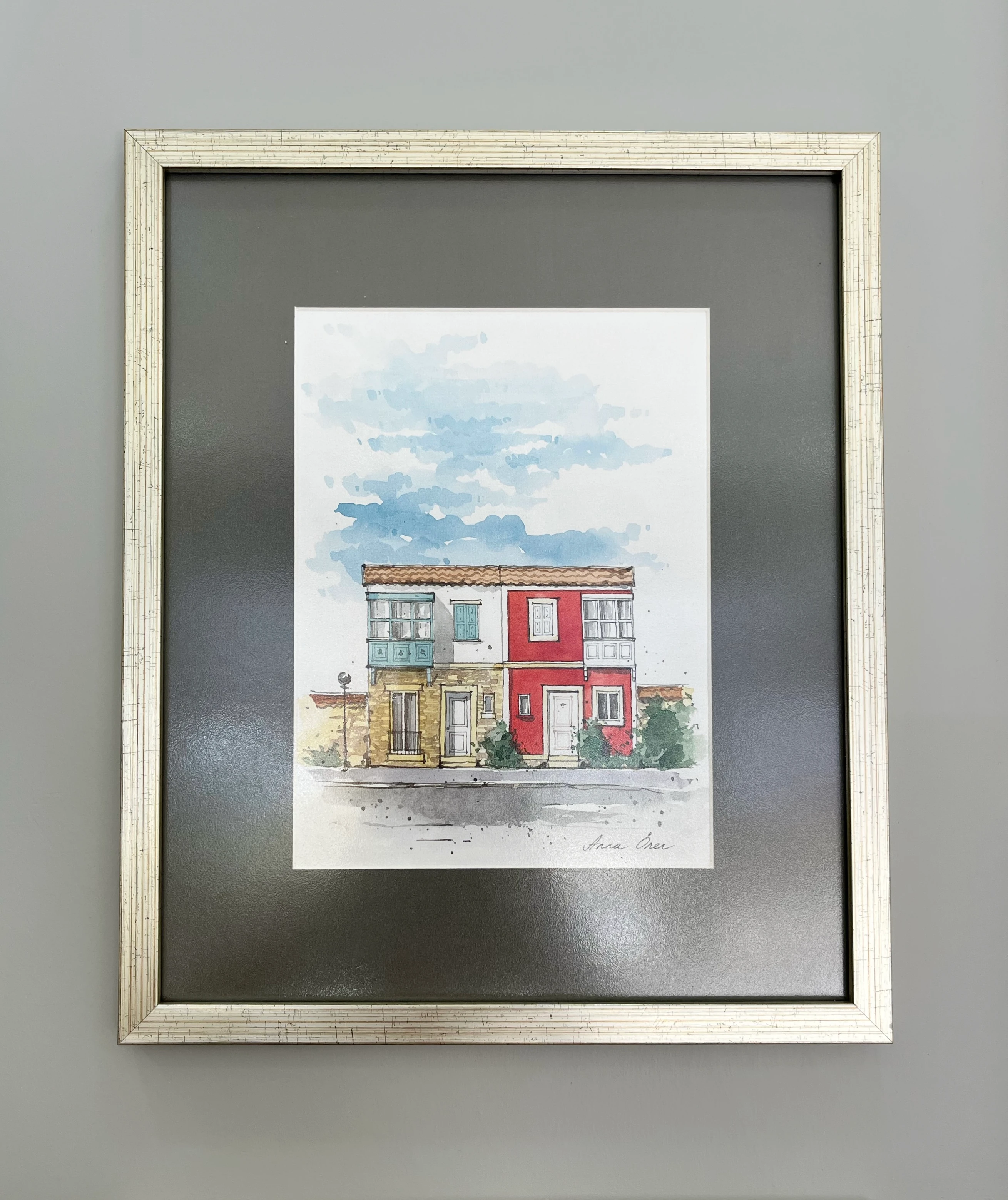 suluboya eskiz _e8 // Anna Önen