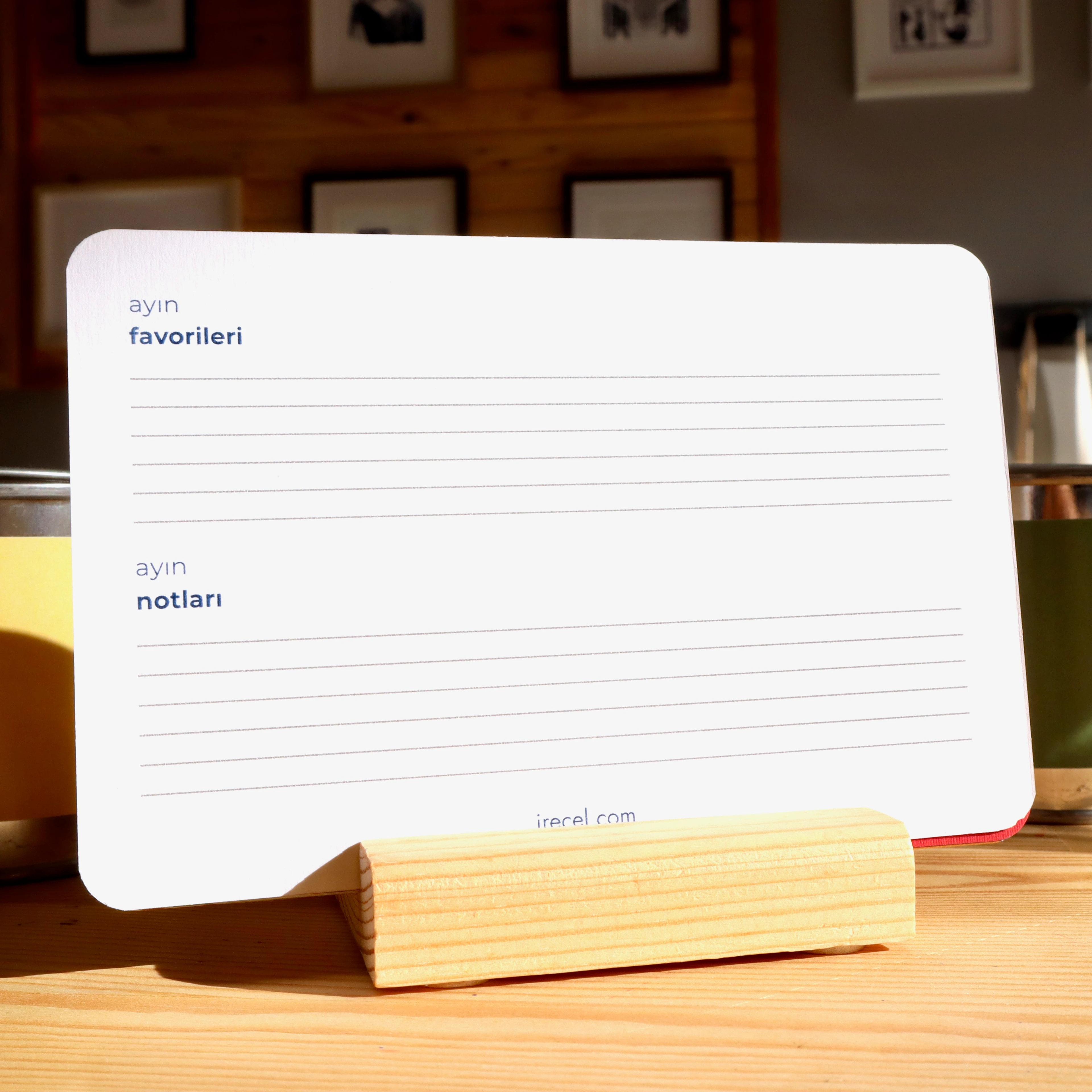 2026 İreçel Masa Takvimi