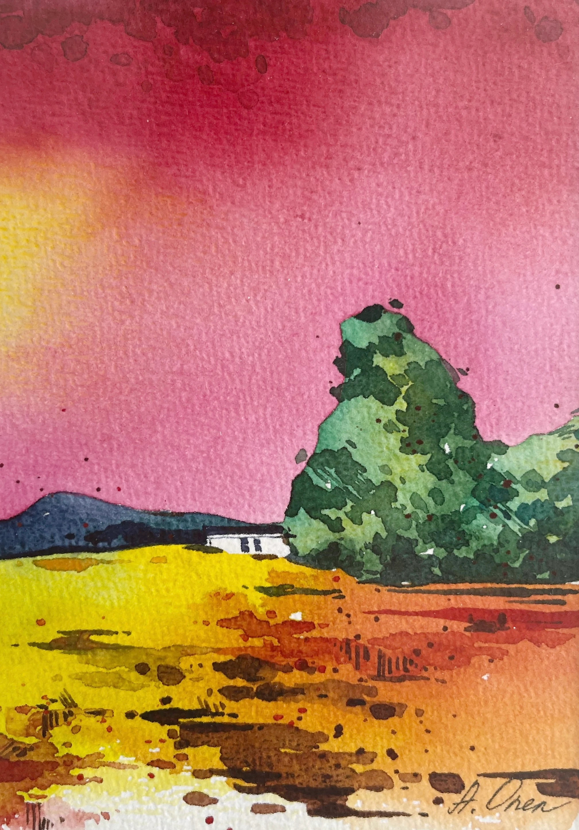 suluboya eskiz _s19 // Anna Önen