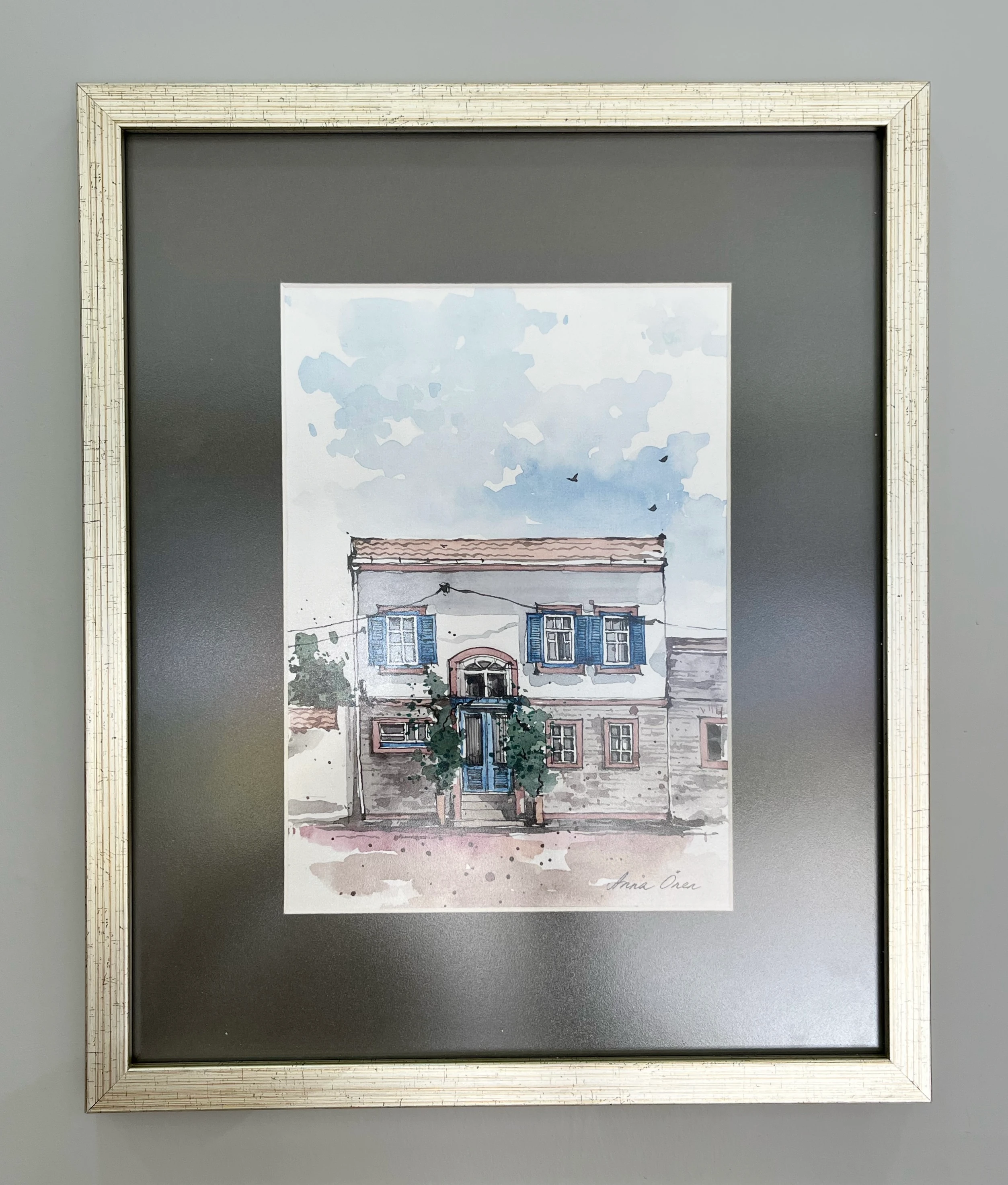 suluboya eskiz _e7 // Anna Önen