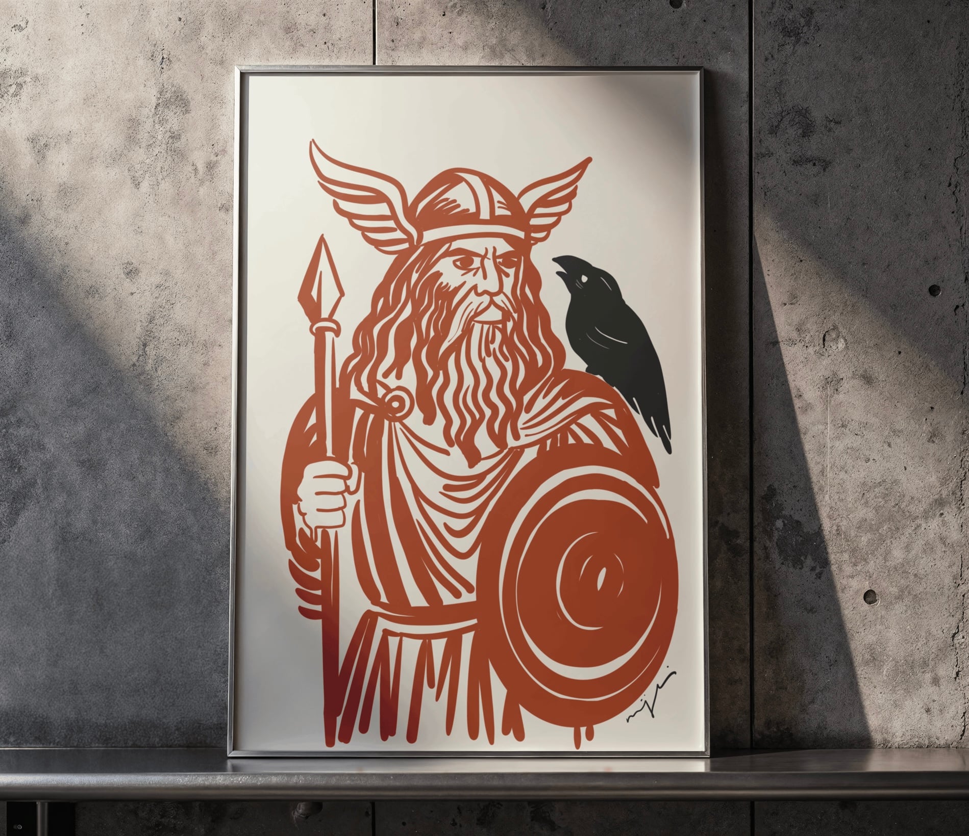 Odin // Fine Art Poster