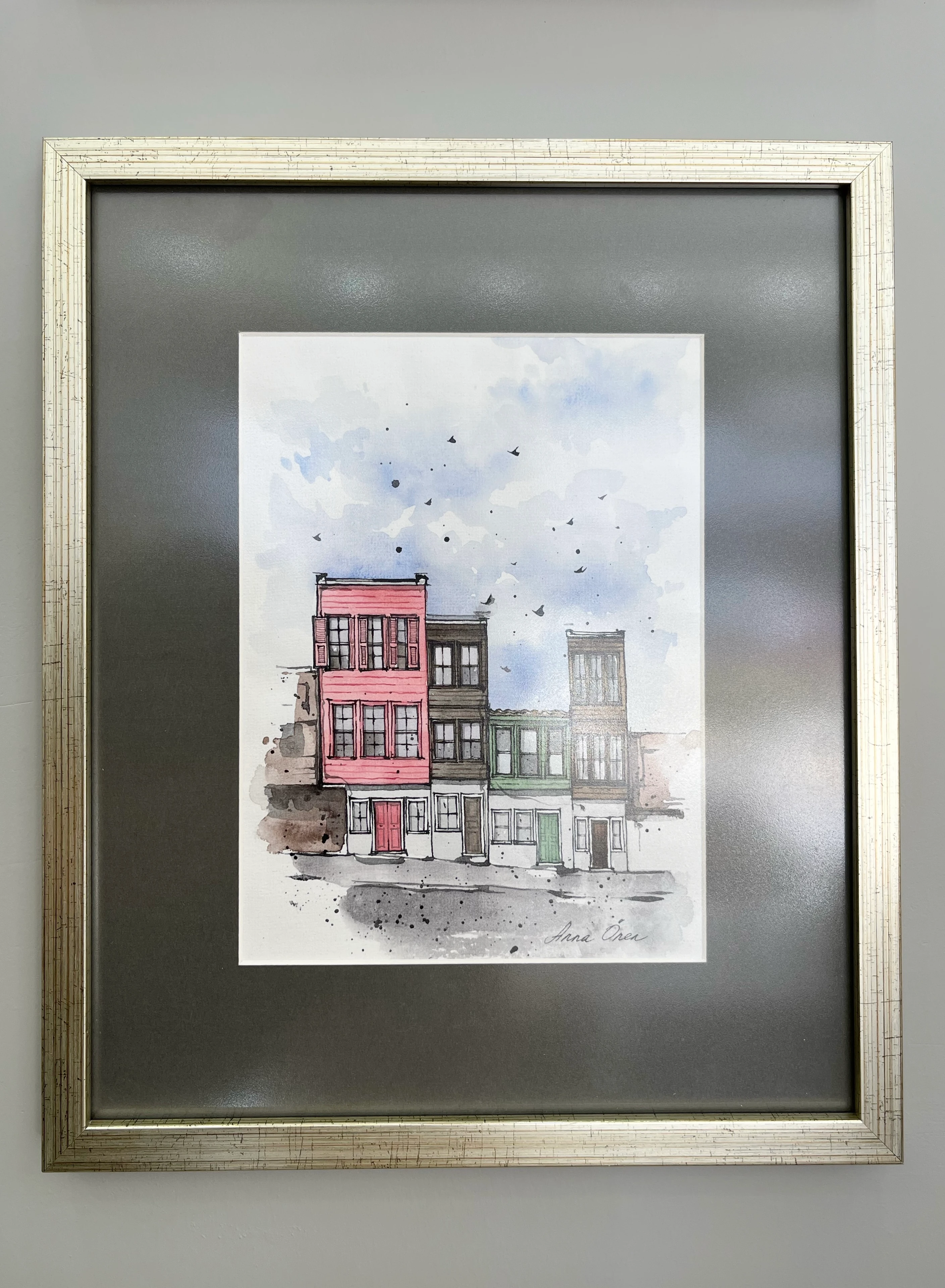 suluboya eskiz _e10 // Anna Önen