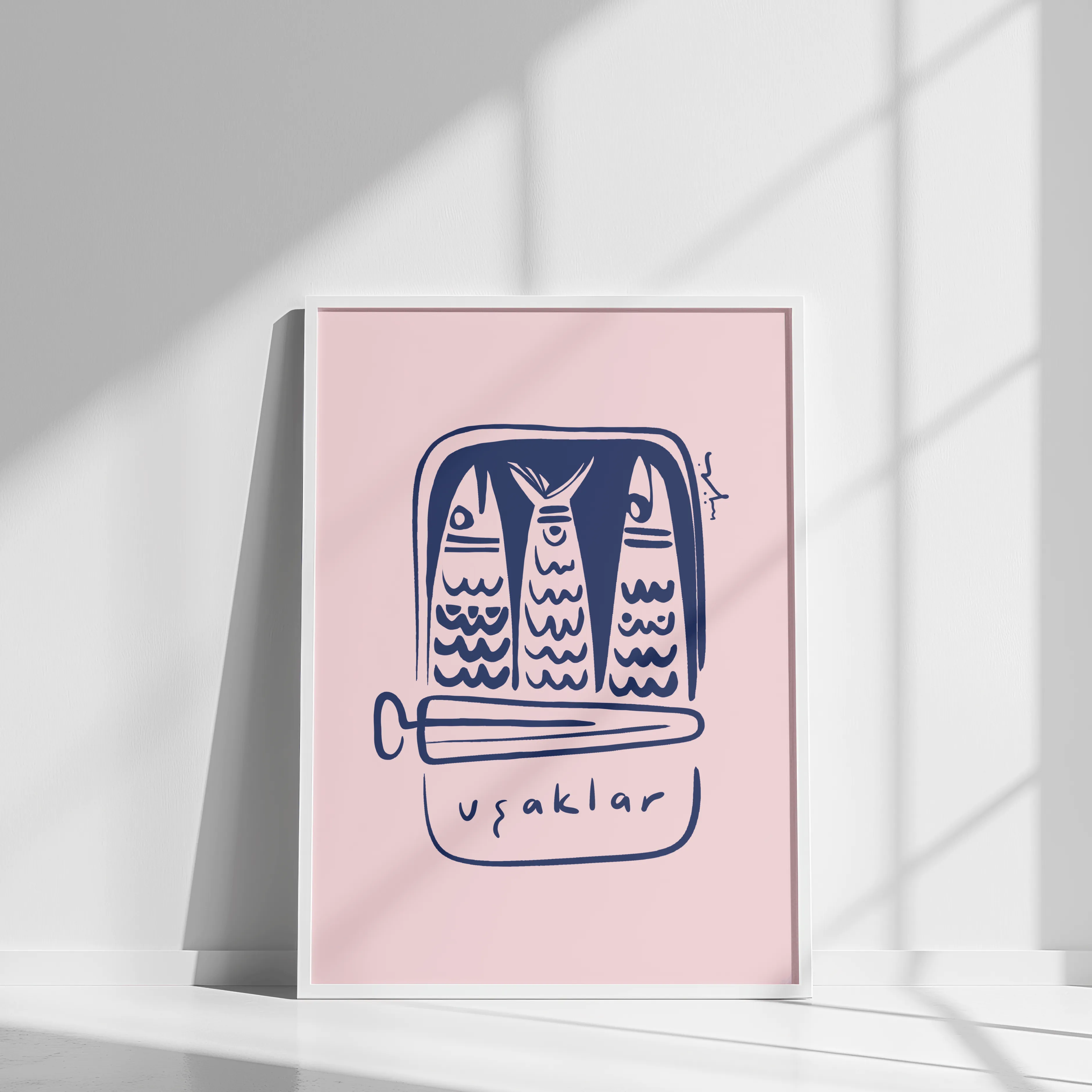 Uşaklar // Fine Art Poster