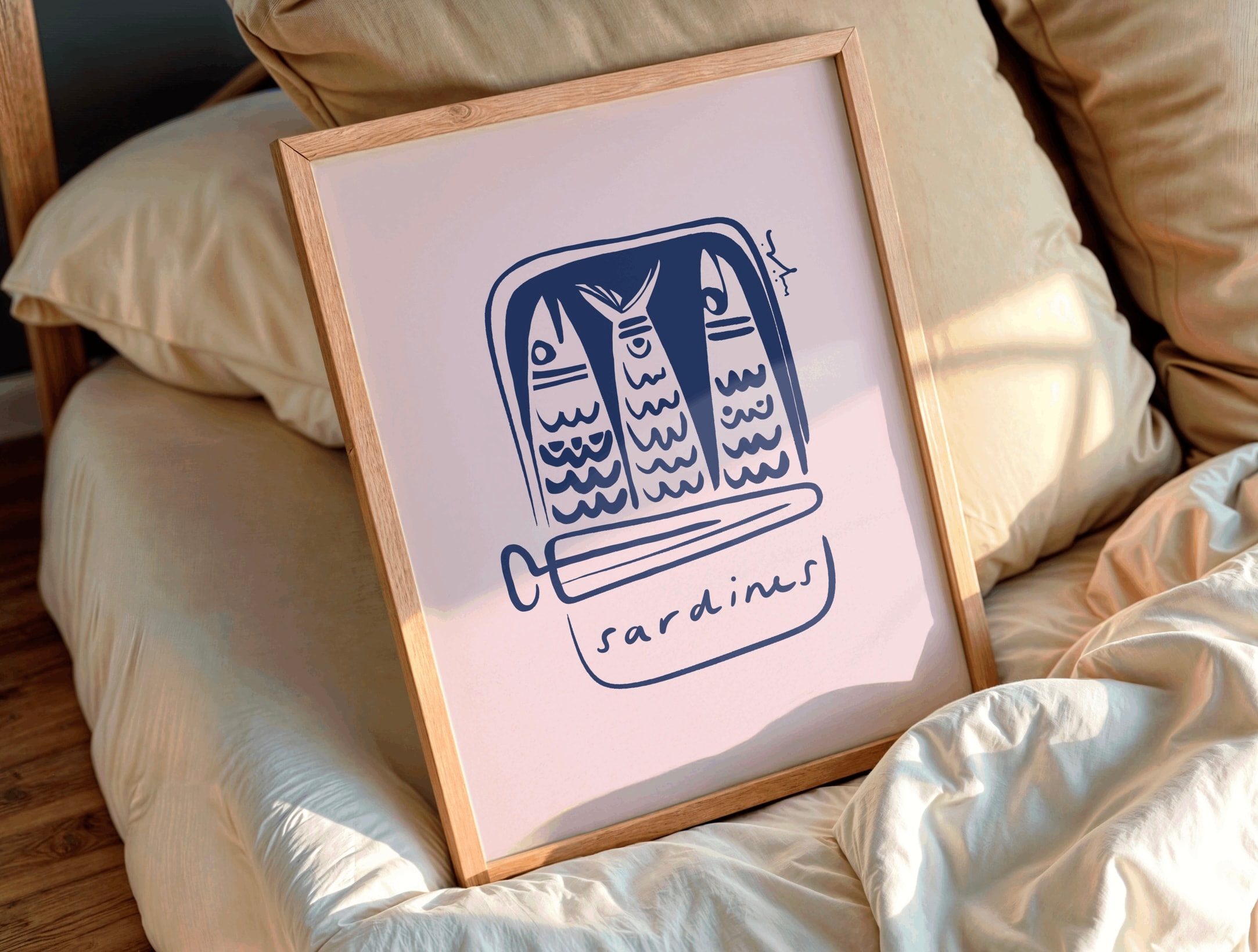 Sardines // Fine Art Poster