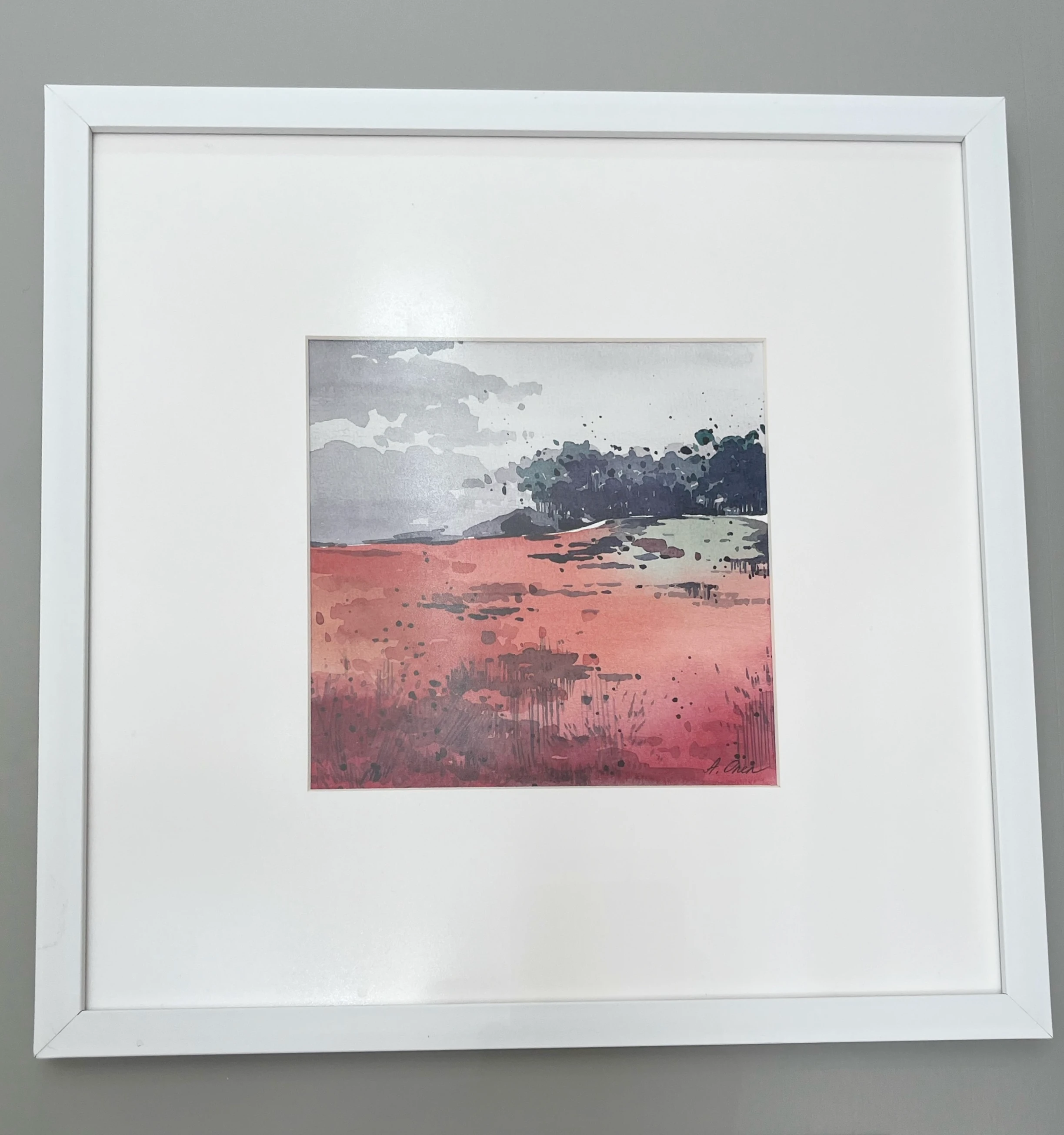 soyut suluboya _s16 // Anna Önen