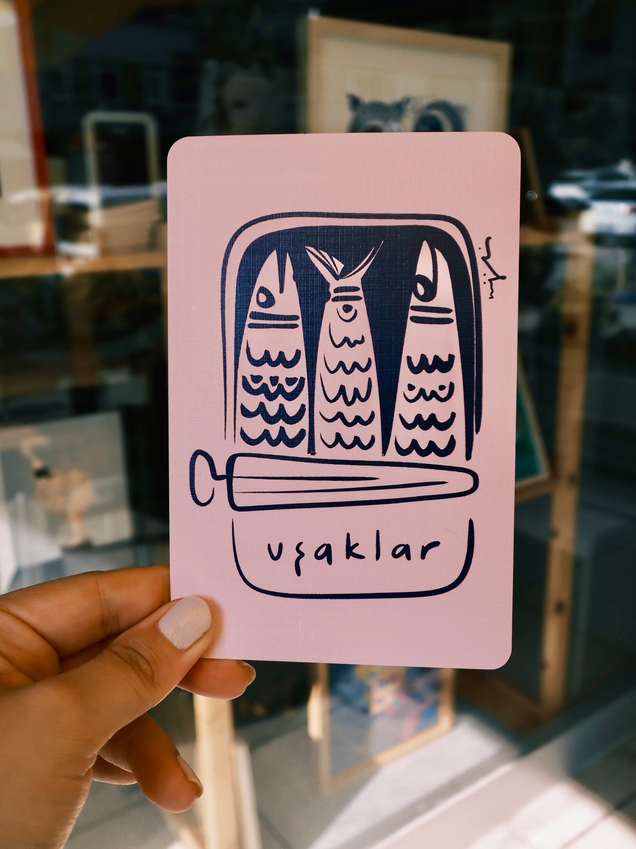 Uşaklar // Kartpostal