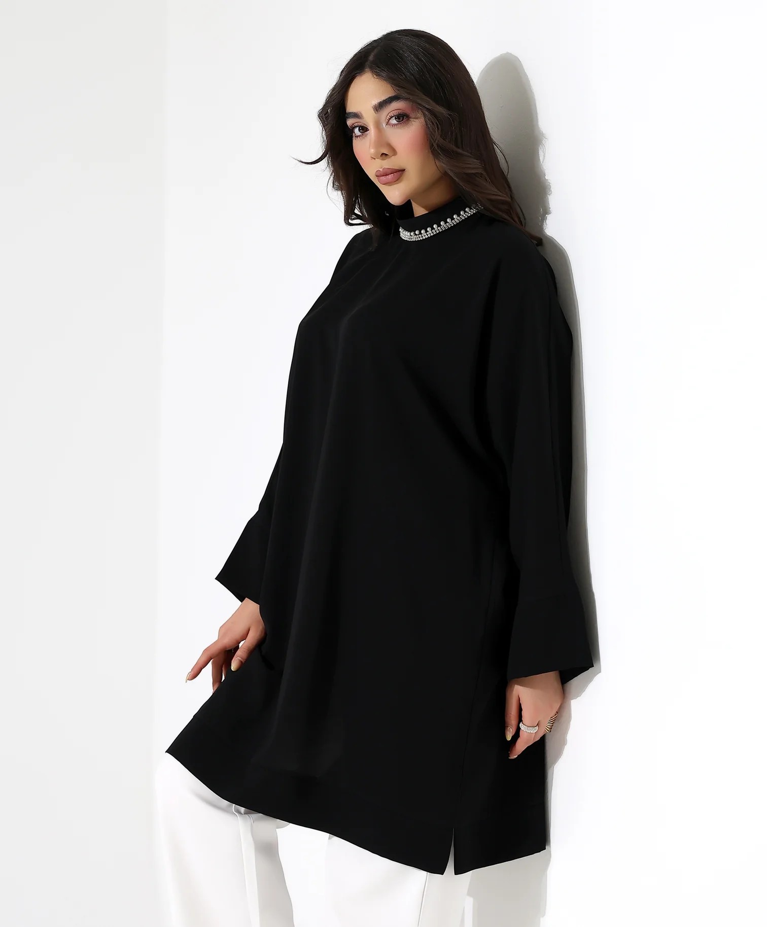 Taşlı Uzun Tunik