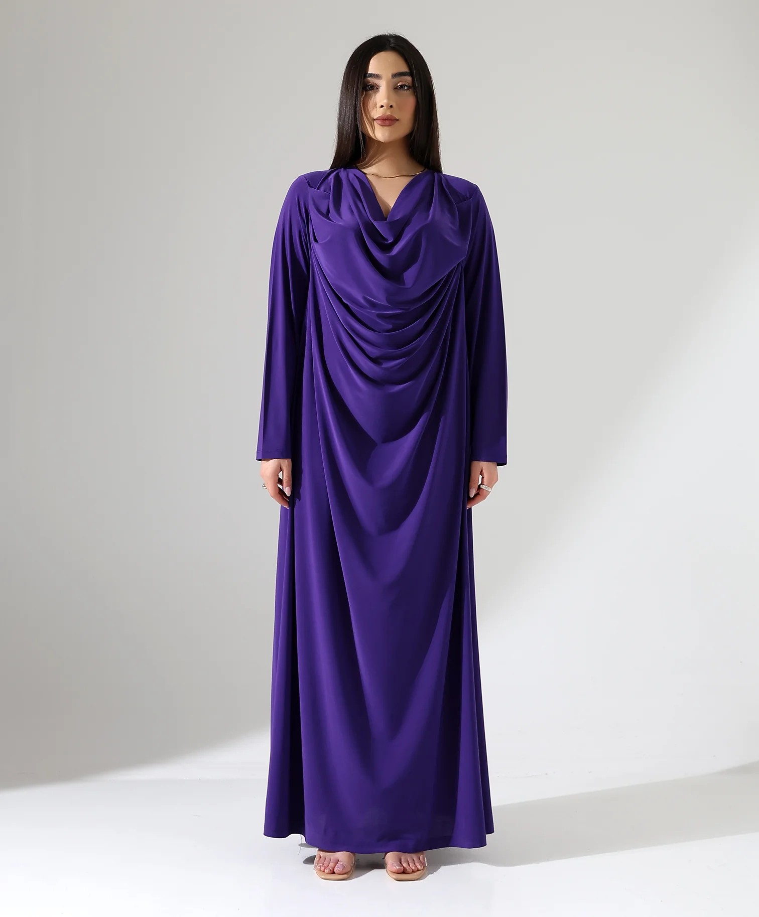 Abiye Elbise - Mor