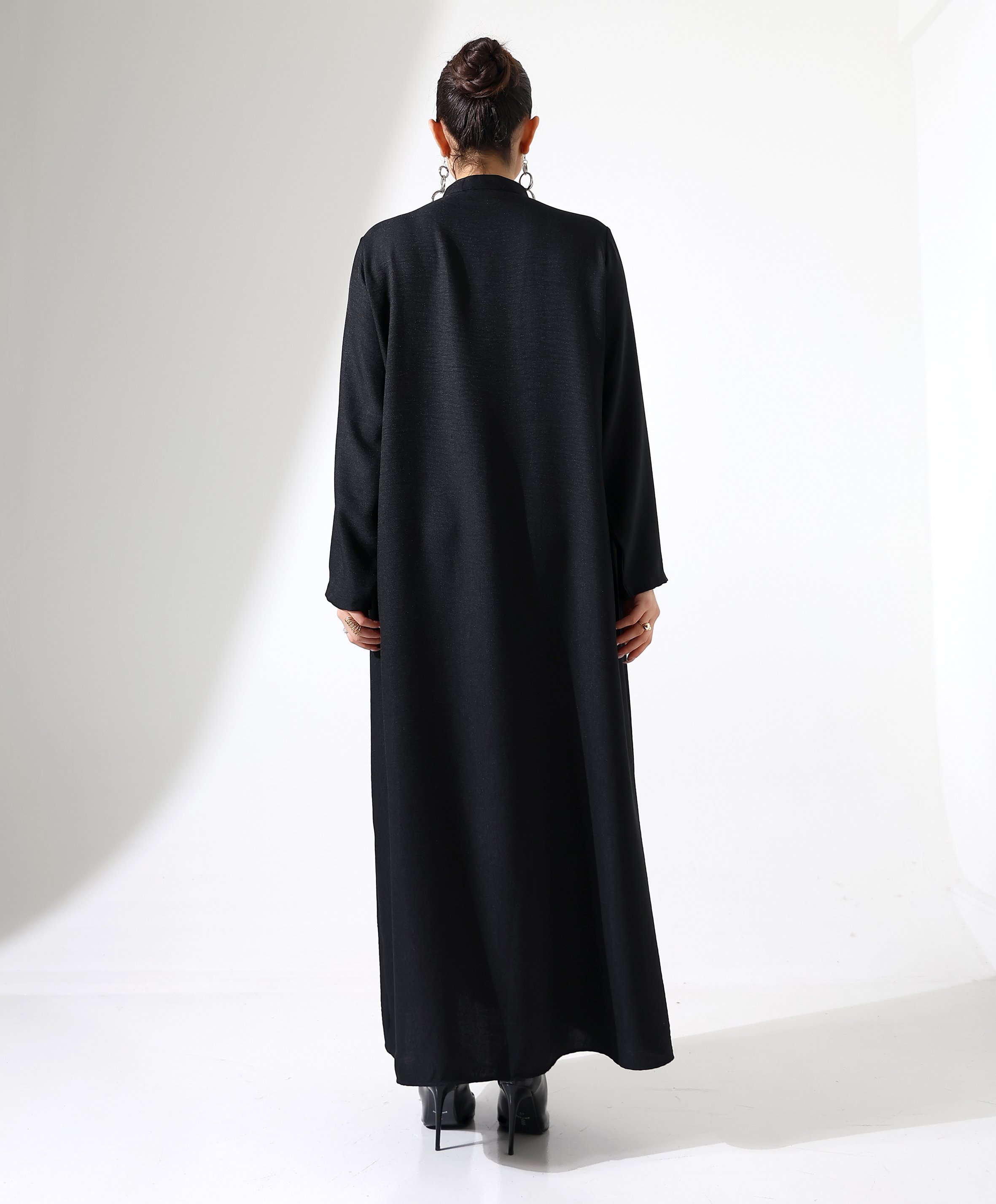 Modest Hakime Yaka Uzun Elbise