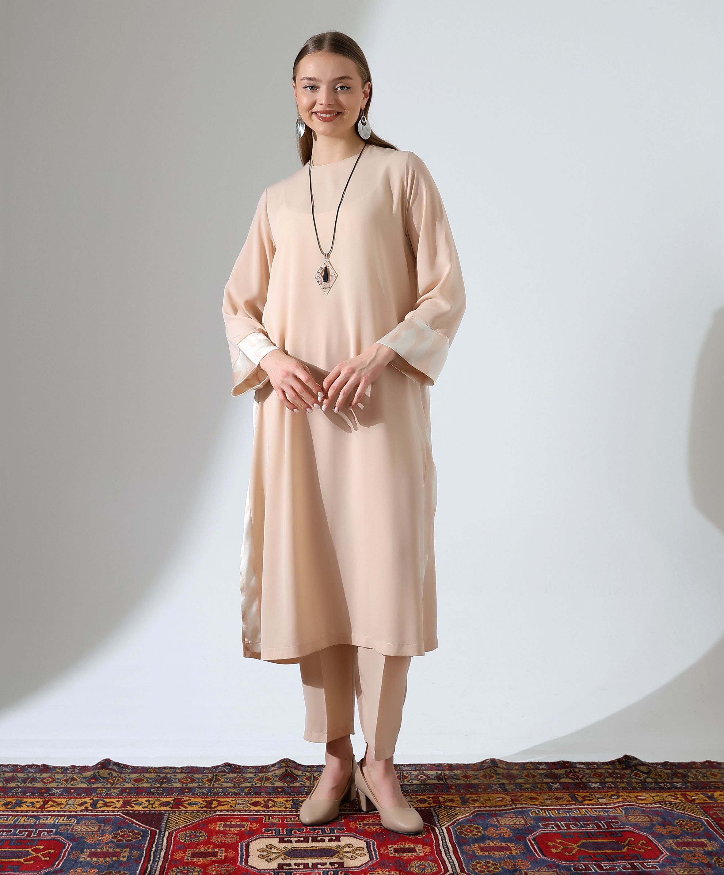 İpek Modest Uzun Takım