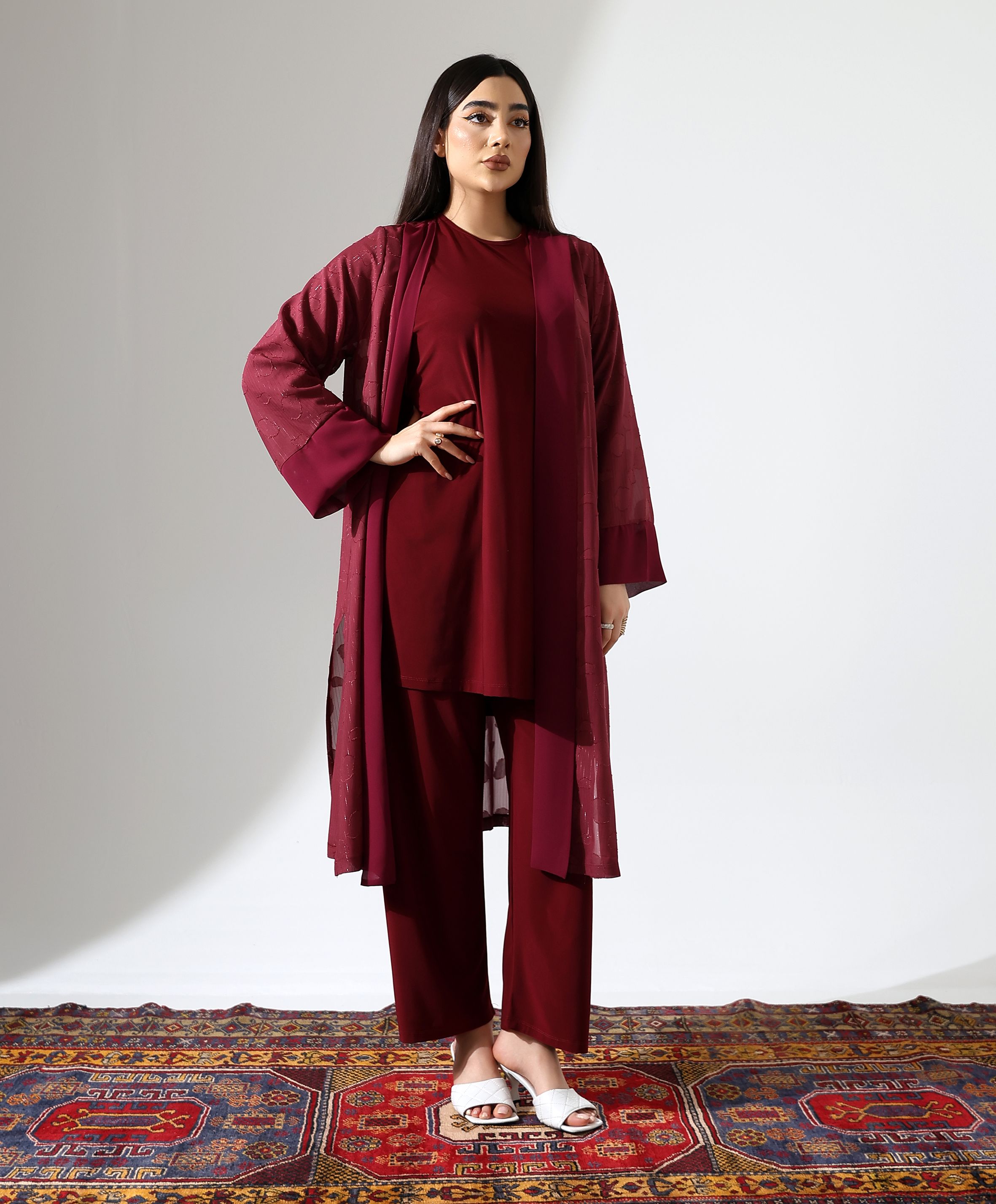 Hatun Şifon Üçlü Takım