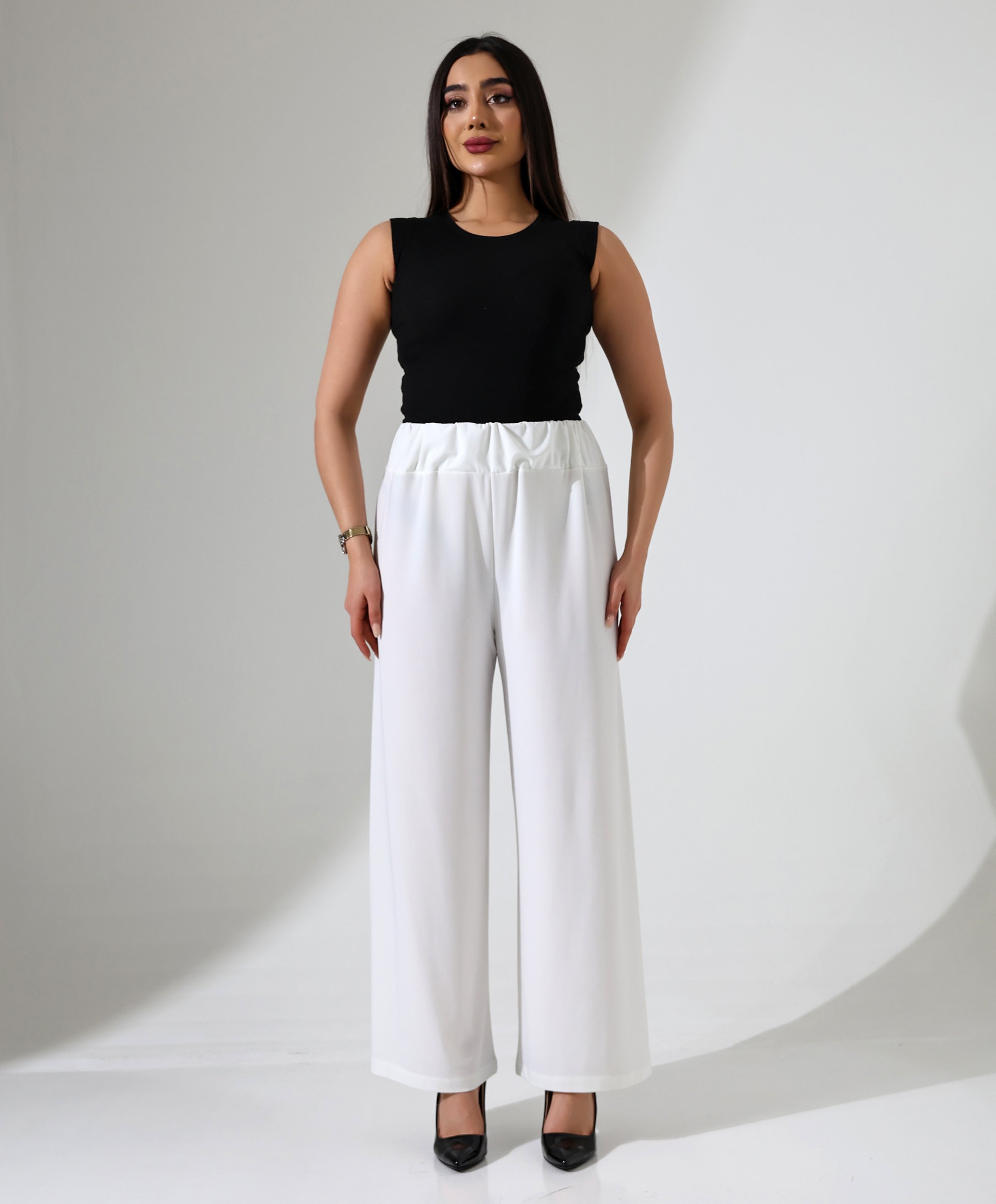 Rahat Pantolon - Beyaz