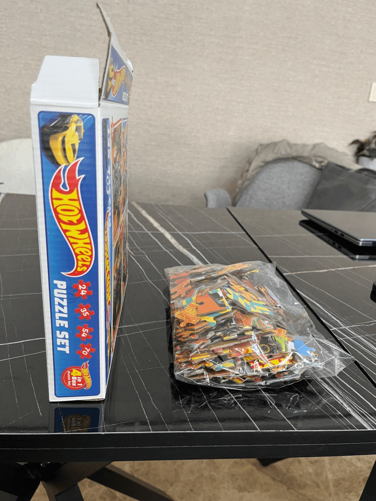 4 In 1 Puzzle, 24, 25, 54, 70 Parça Yapbozlar