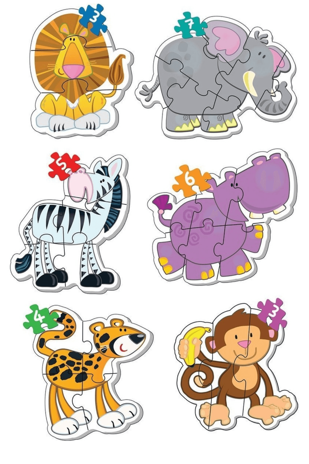 Baby Puzzle, Benim İlk Çiftlik Puzzle'm, Hayvanlar Yapboz, 2+ Yaş - Hayvanlar