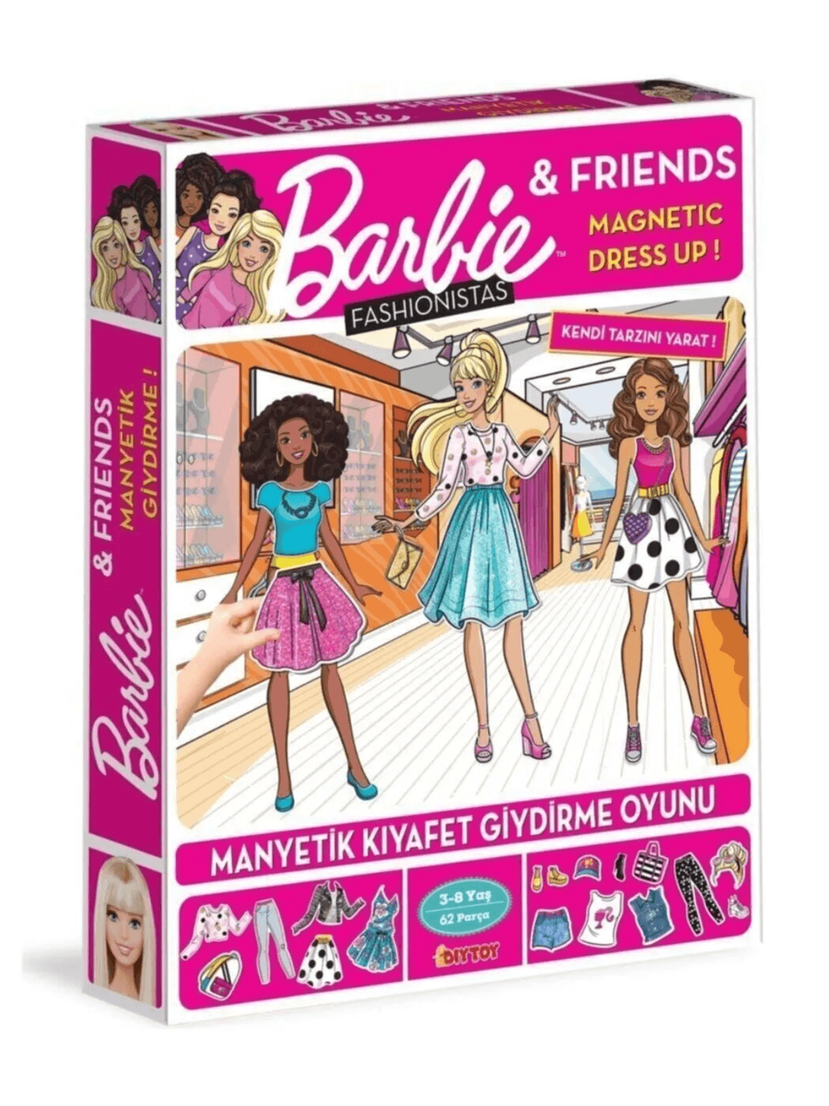 Dress Up Fashionistas Manyetik Kıyafet Giydirme