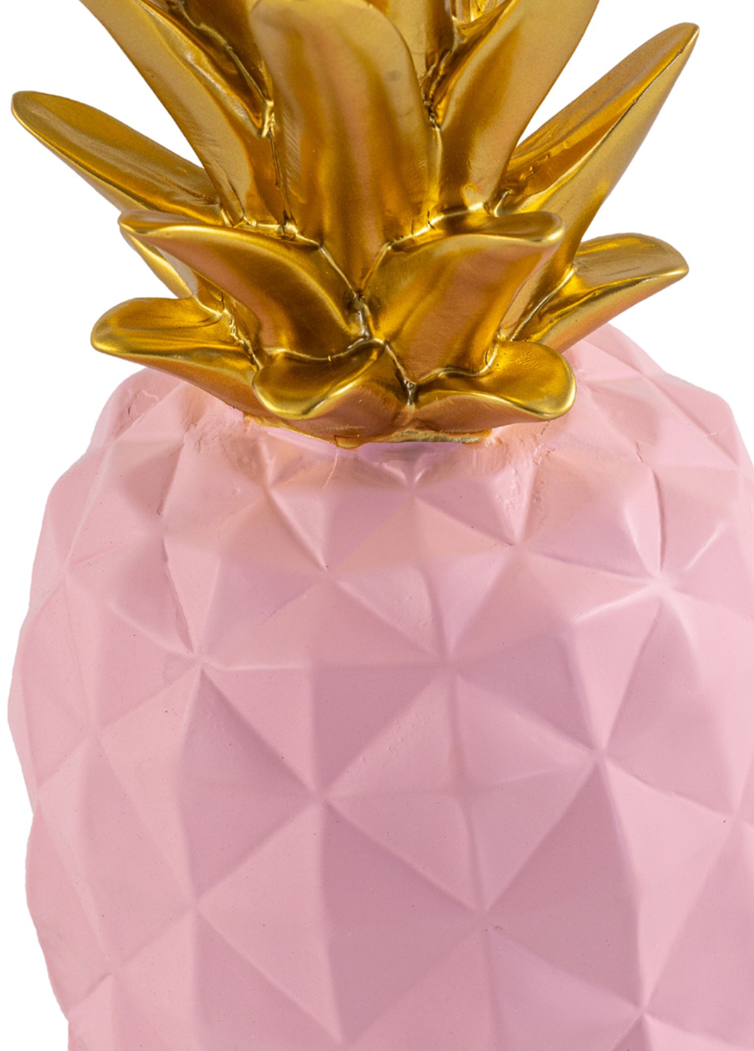 Pembe Dev Ananas Dekoratif Biblo
